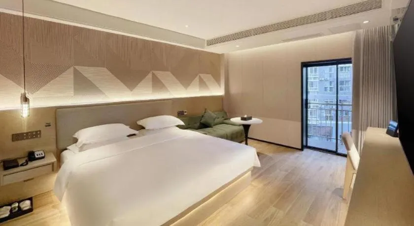 Bed in Borrman Hotel Chongqing Bishan Central Street