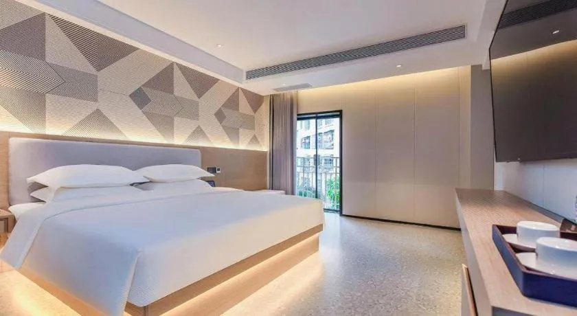 Bed in Borrman Hotel Chongqing Bishan Central Street