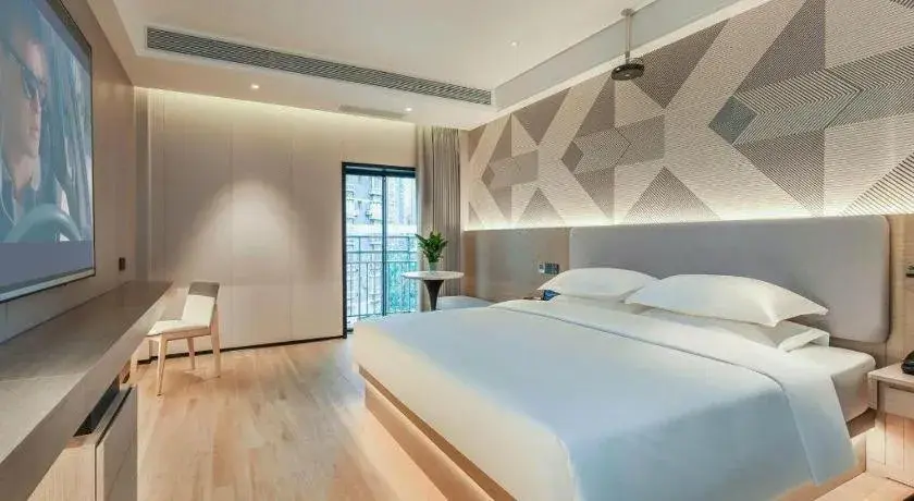 Bed in Borrman Hotel Chongqing Bishan Central Street Bed in Borrman Hotel Chongqing Bishan Central Street