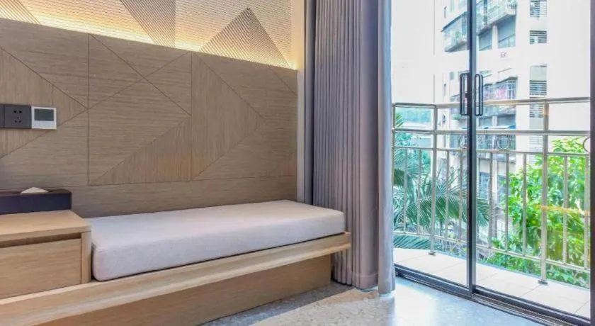 Bed in Borrman Hotel Chongqing Bishan Central Street