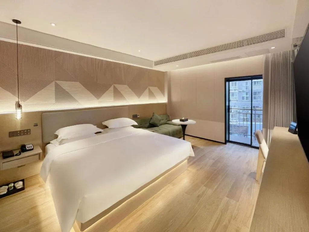 Bed in Borrman Hotel Chongqing Bishan Central Street