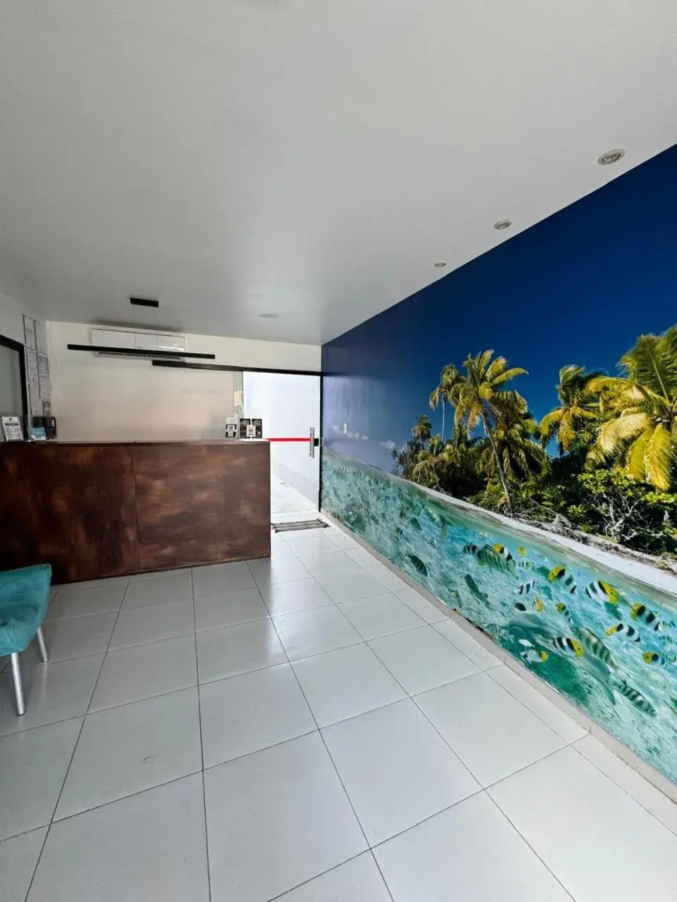 Lobby or reception in Hotel Refugio Lobby or reception in Hotel Refugio