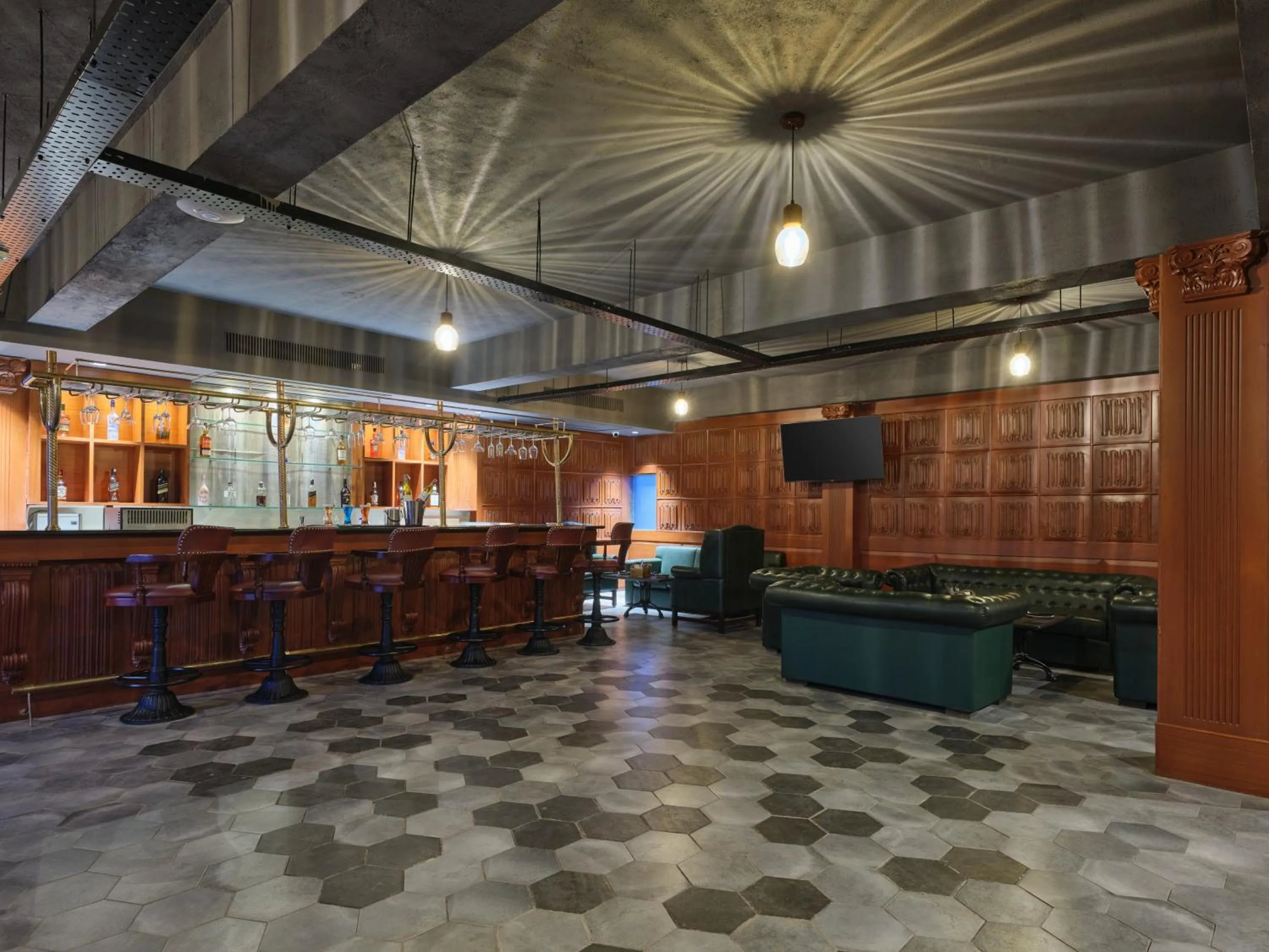 Lounge or bar in Regenta Place Gwalior