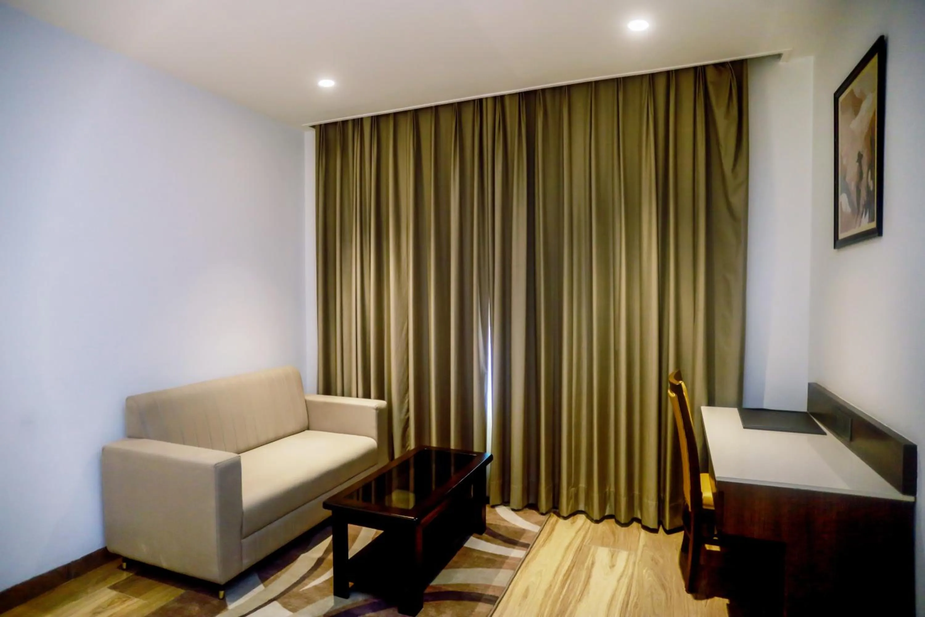 Seating area in Regenta Place Gwalior