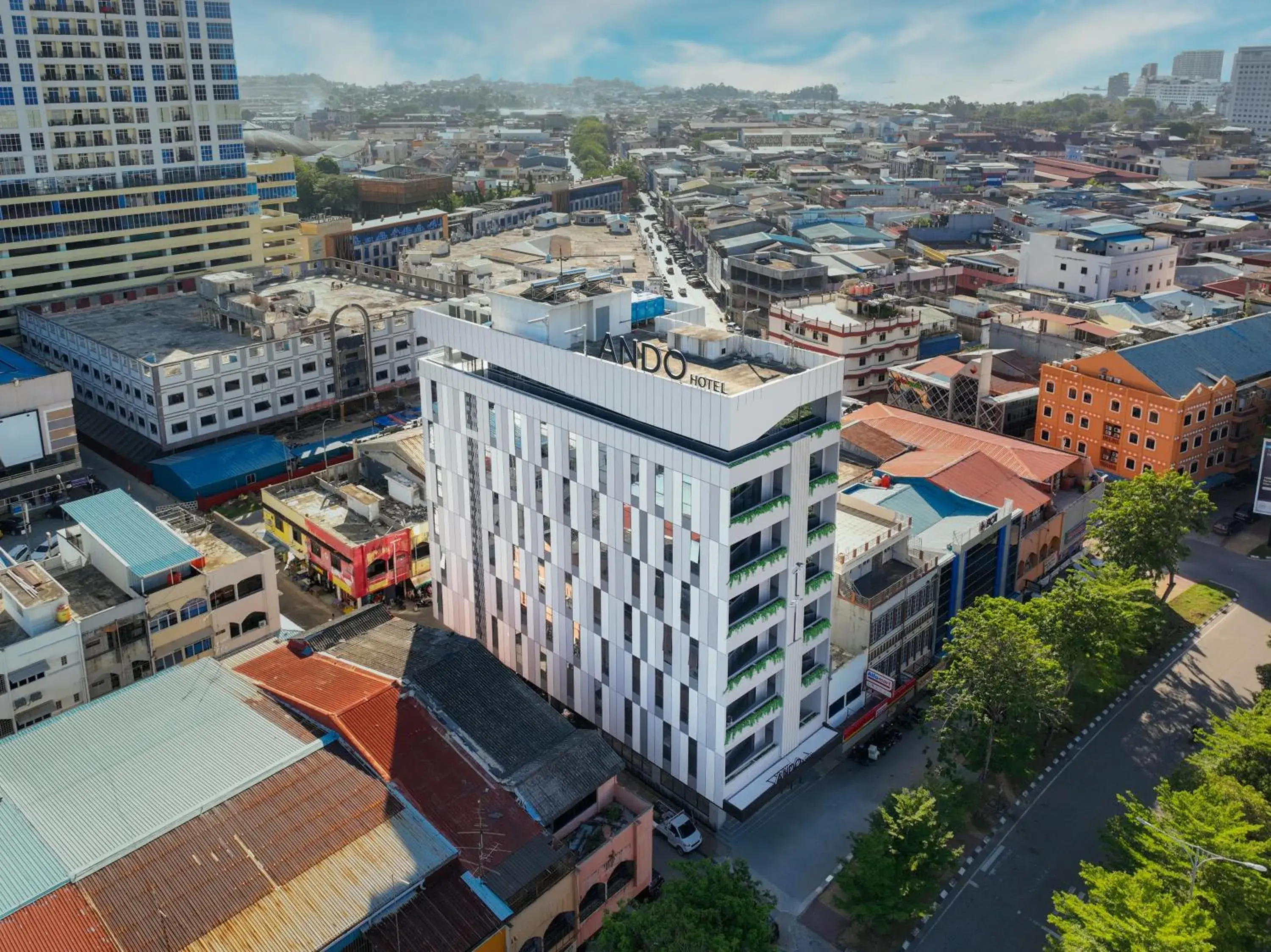 Property building in Ando Hotel Batam Property building in Ando Hotel Batam