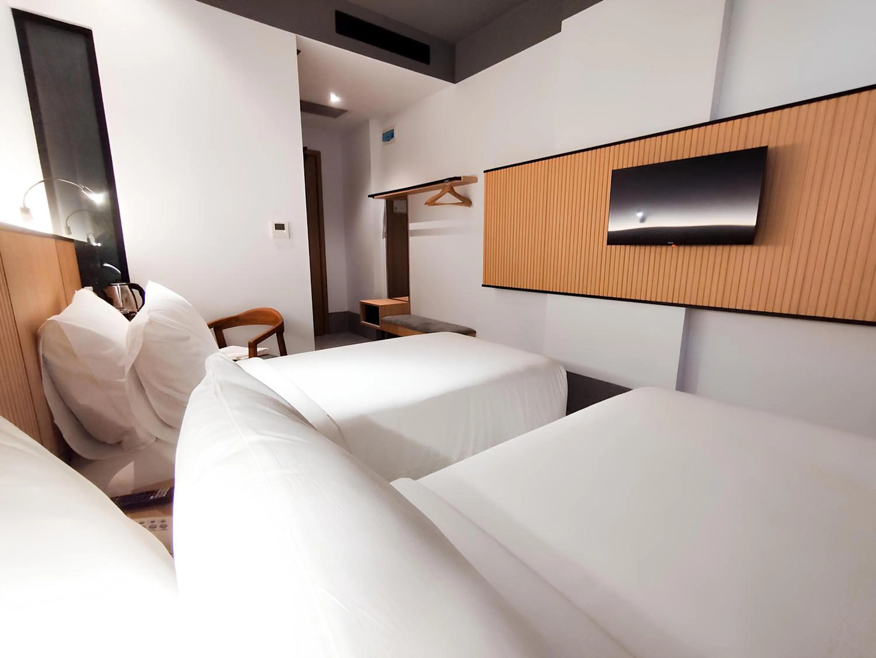 Bed in Ando Hotel Batam