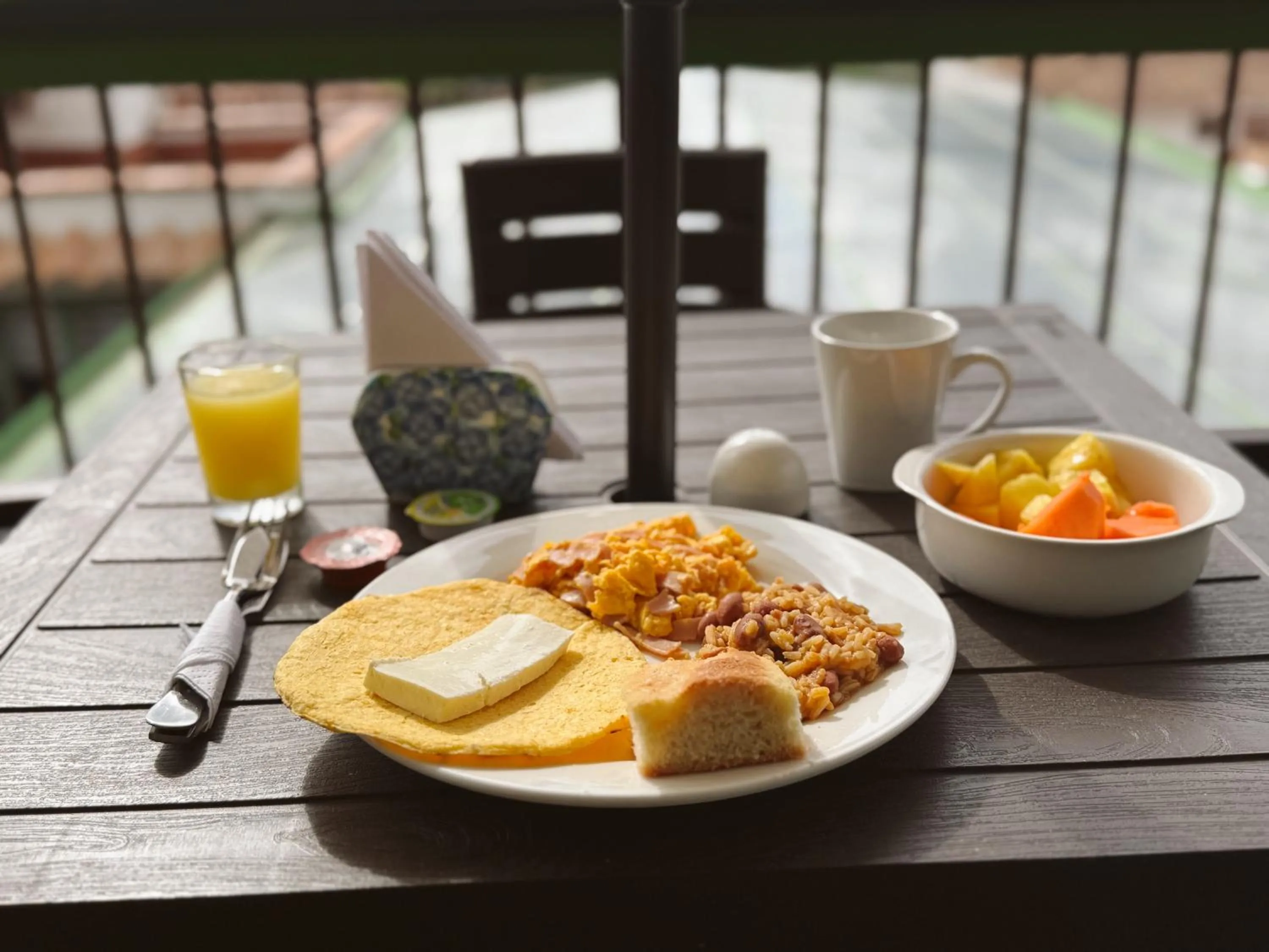 Breakfast in El Despertar Hotel