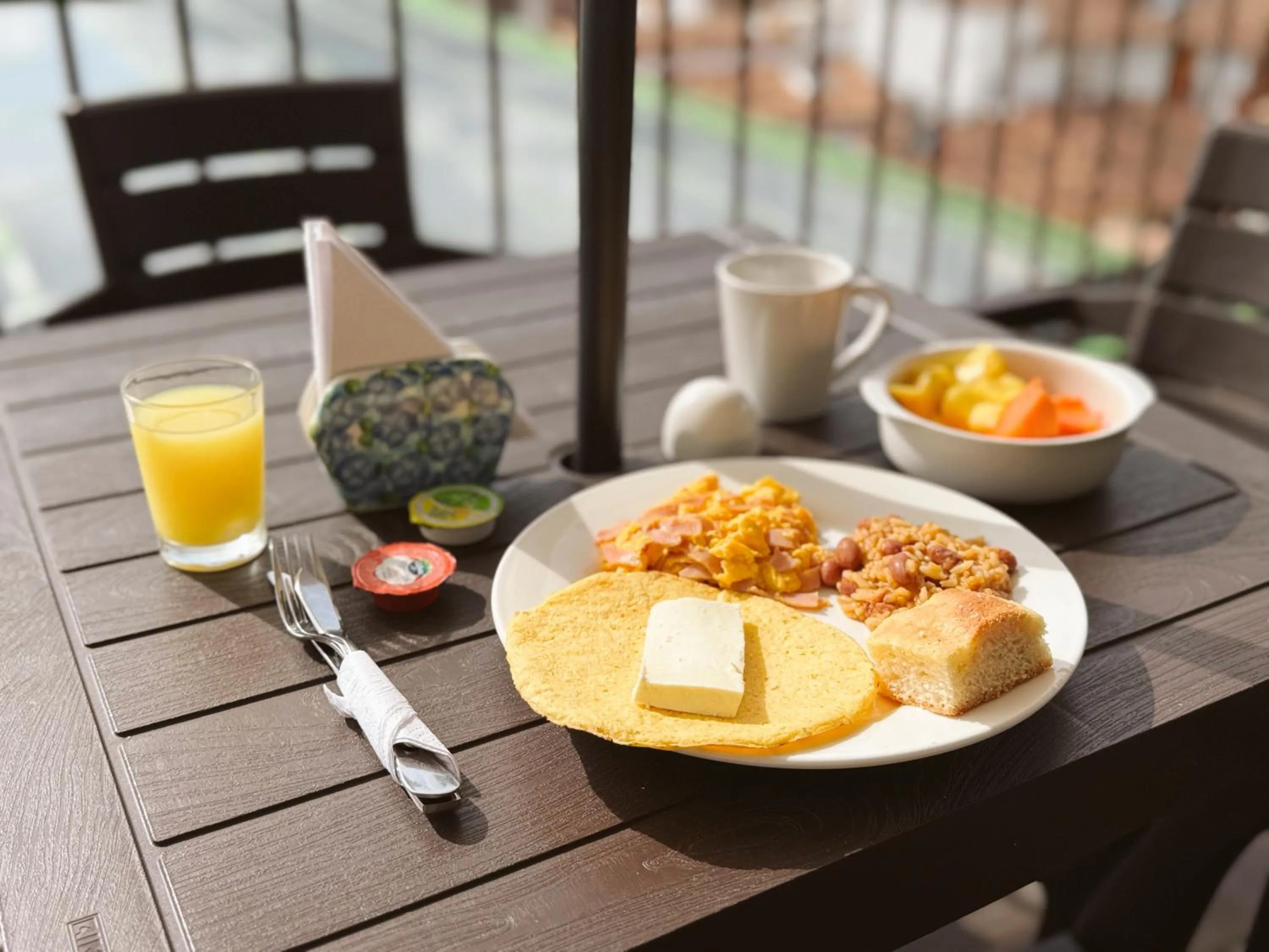 Breakfast in El Despertar Hotel