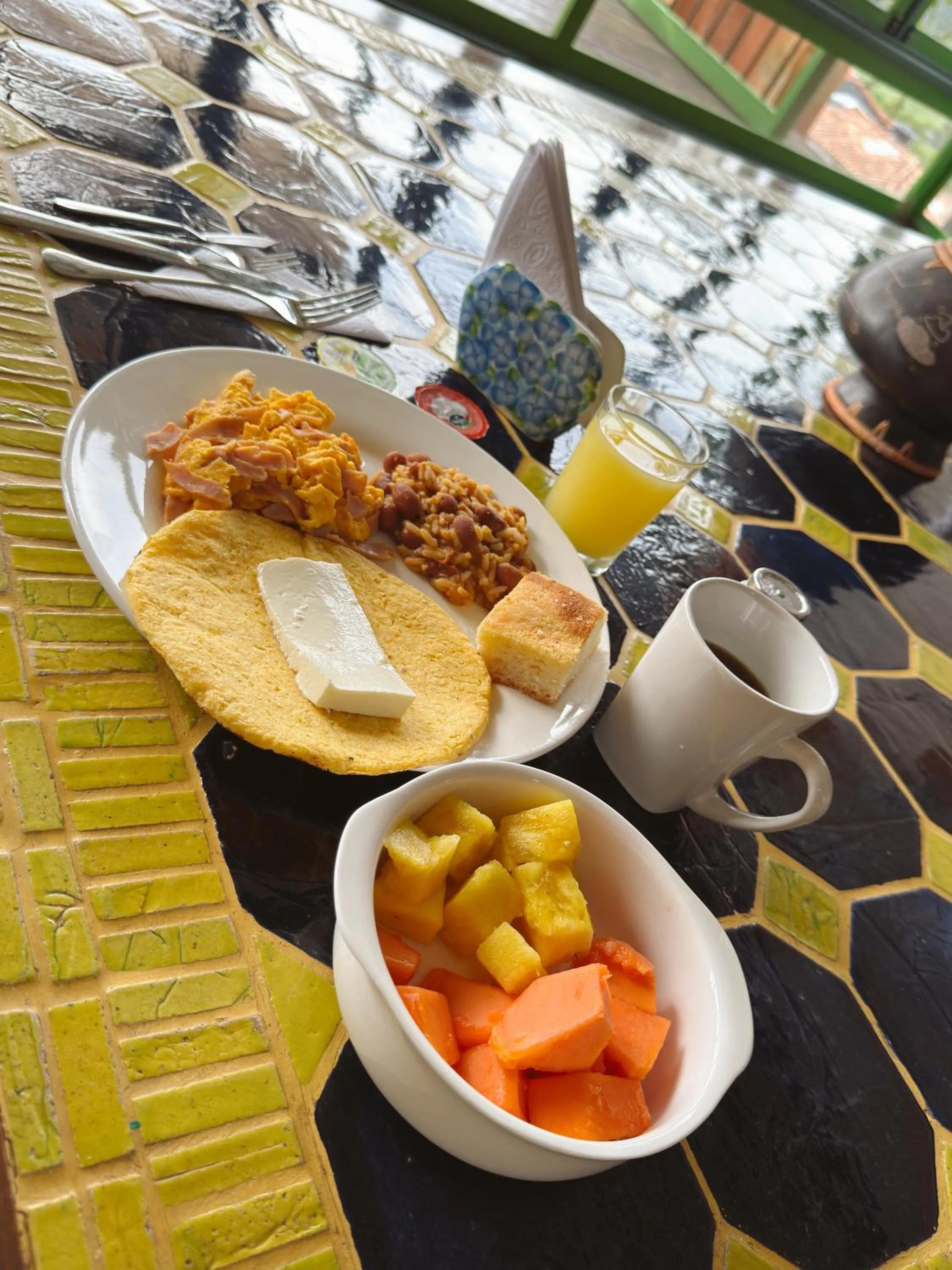 Breakfast in El Despertar Hotel