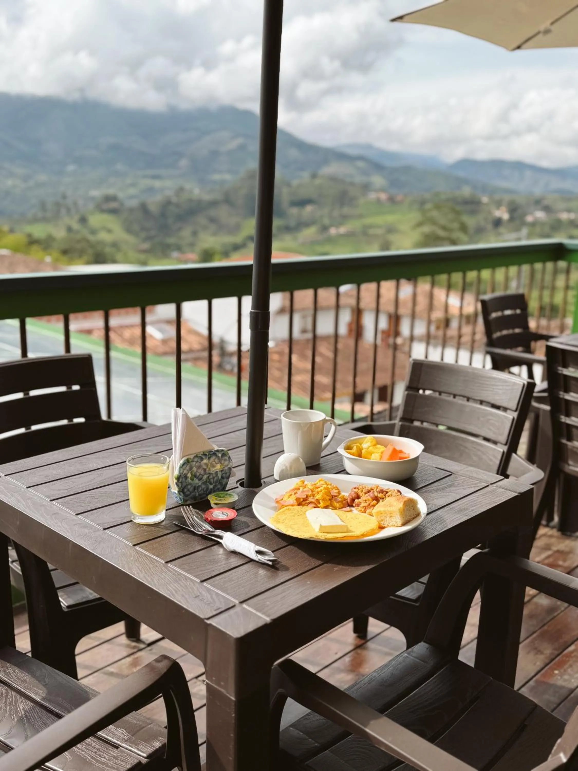 Breakfast in El Despertar Hotel