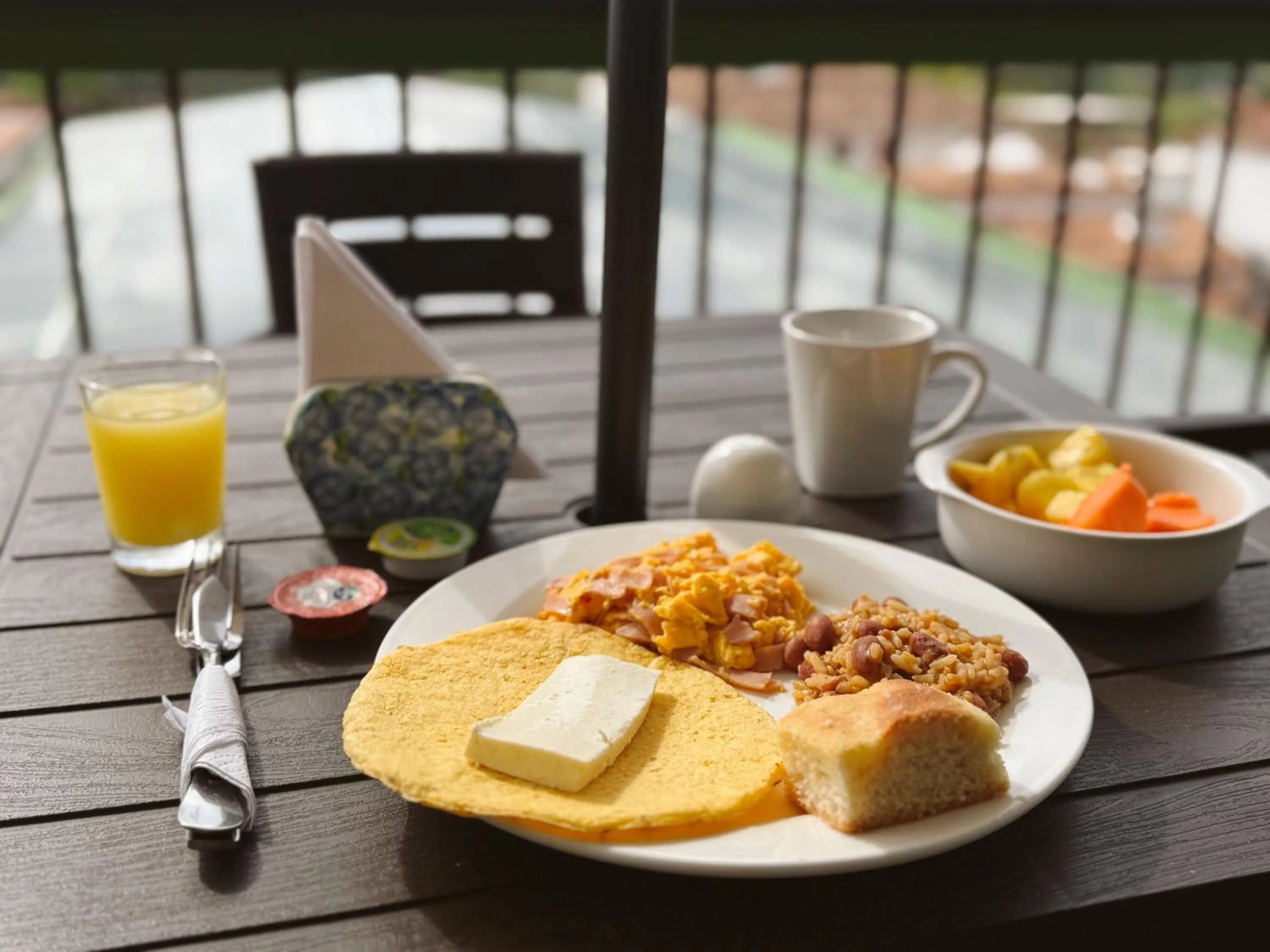 Breakfast in El Despertar Hotel