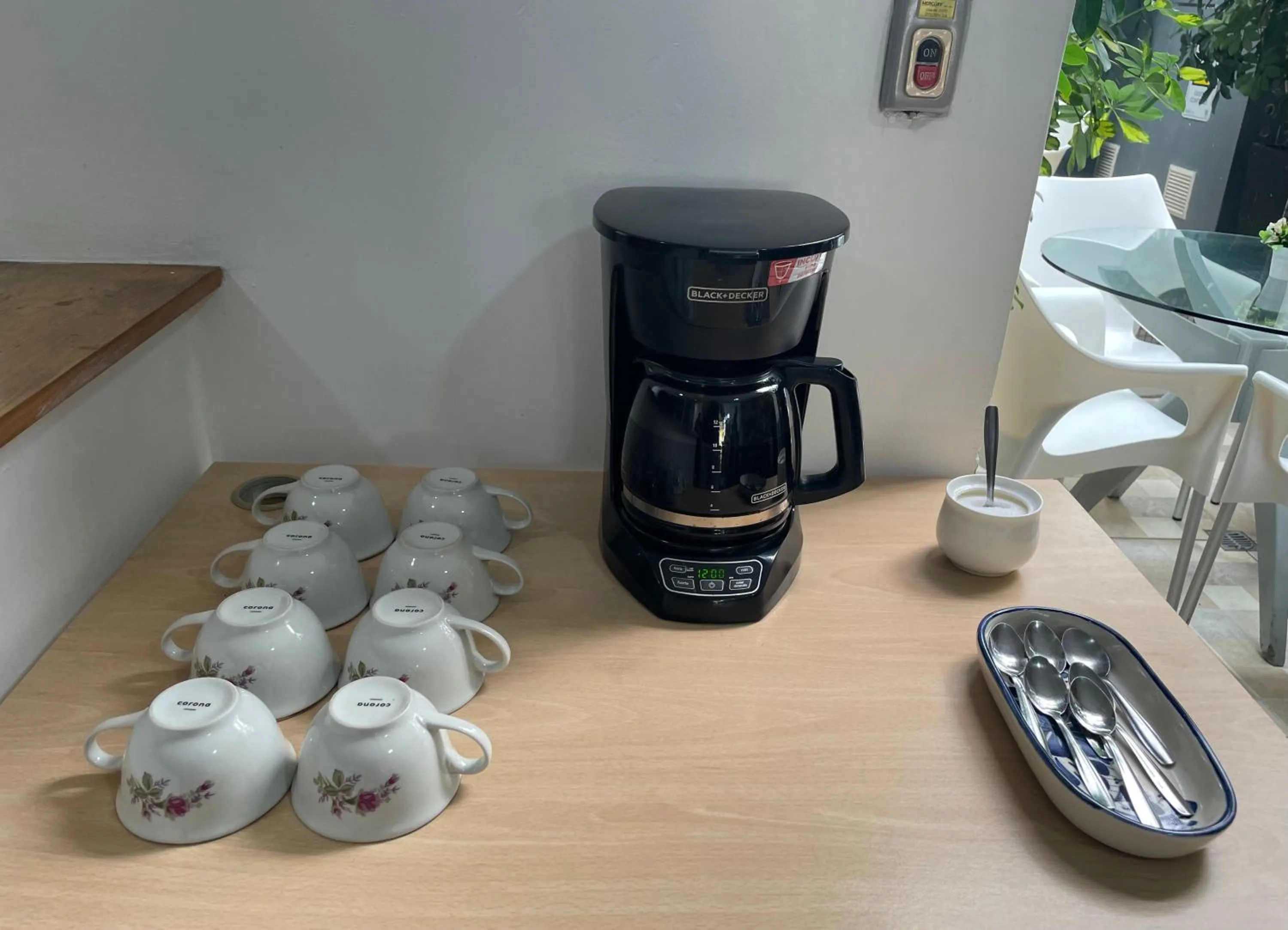 Coffee/tea facilities in Hostal Lleras Calle 8