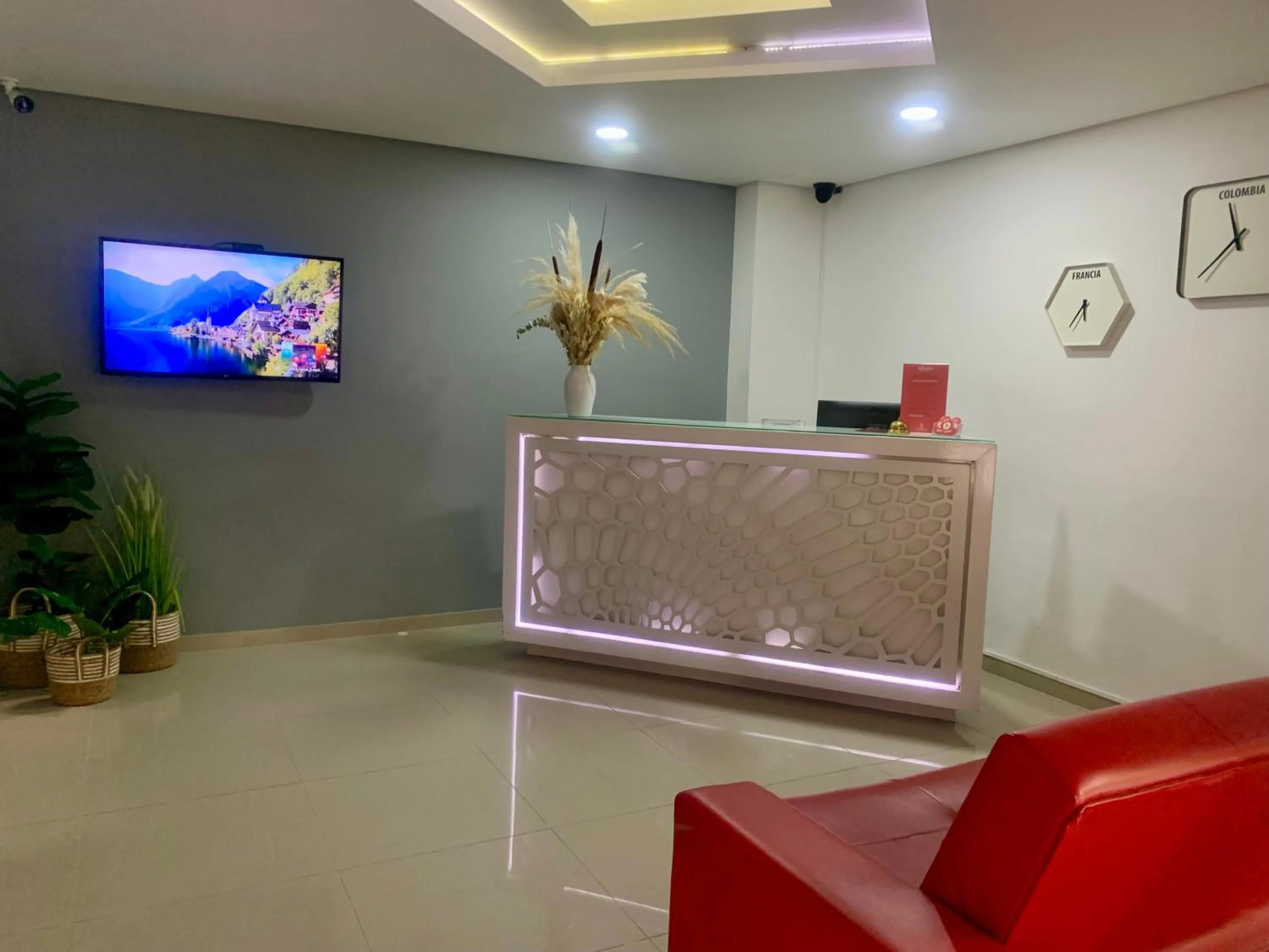 Lobby or reception in Hotel Zona A