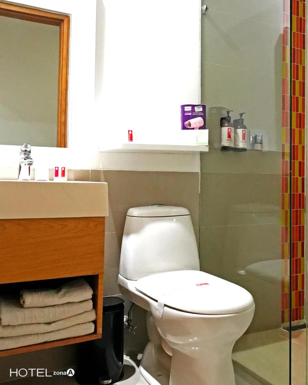 Bathroom in Hotel Zona A