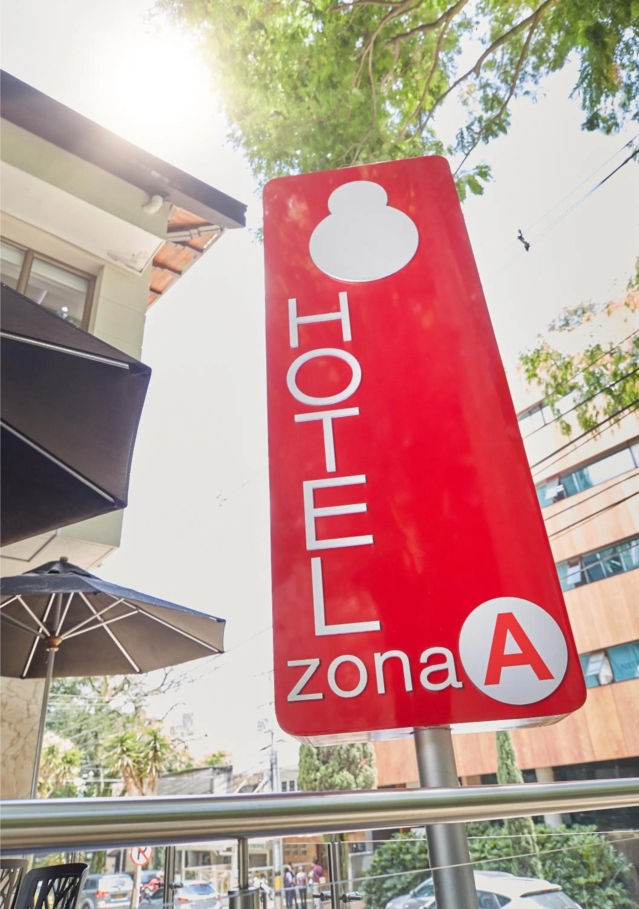 Property logo or sign in Hotel Zona A