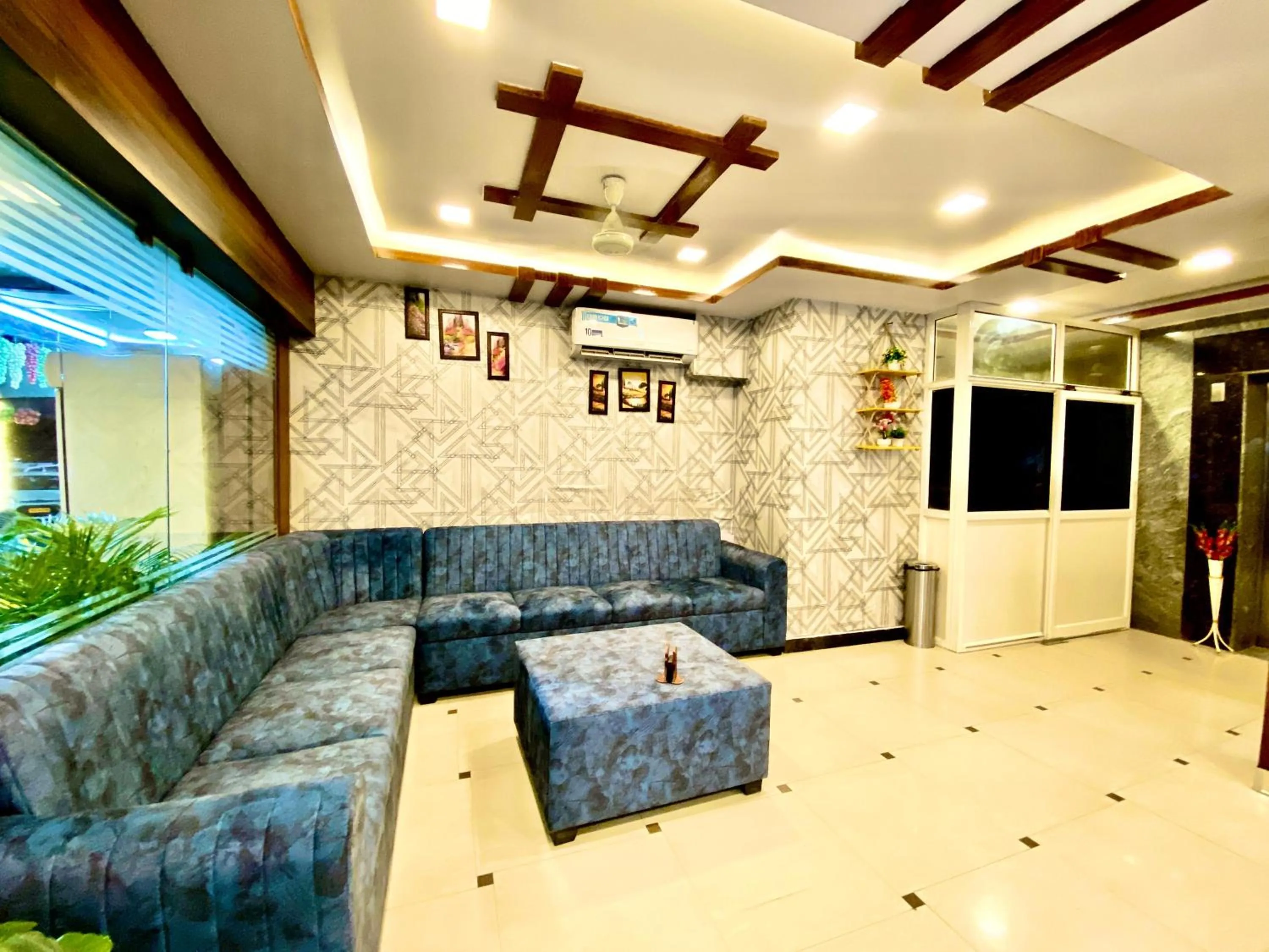 Property building in Hotel Sky Park