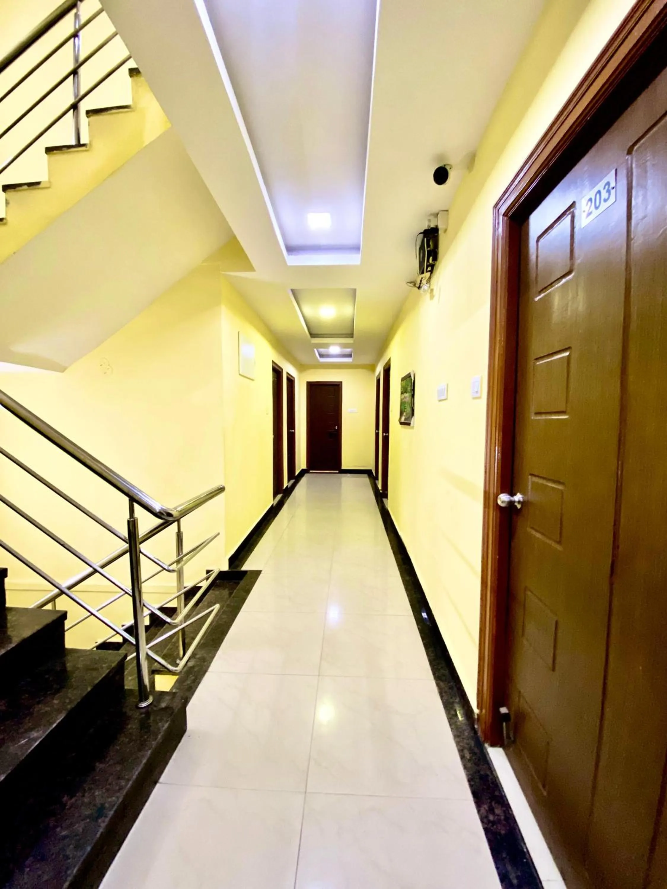 Property building in Hotel Sky Park