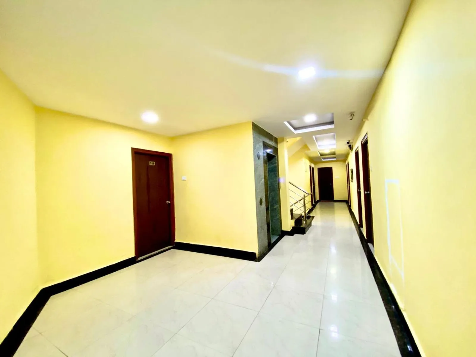 Property building in Hotel Sky Park