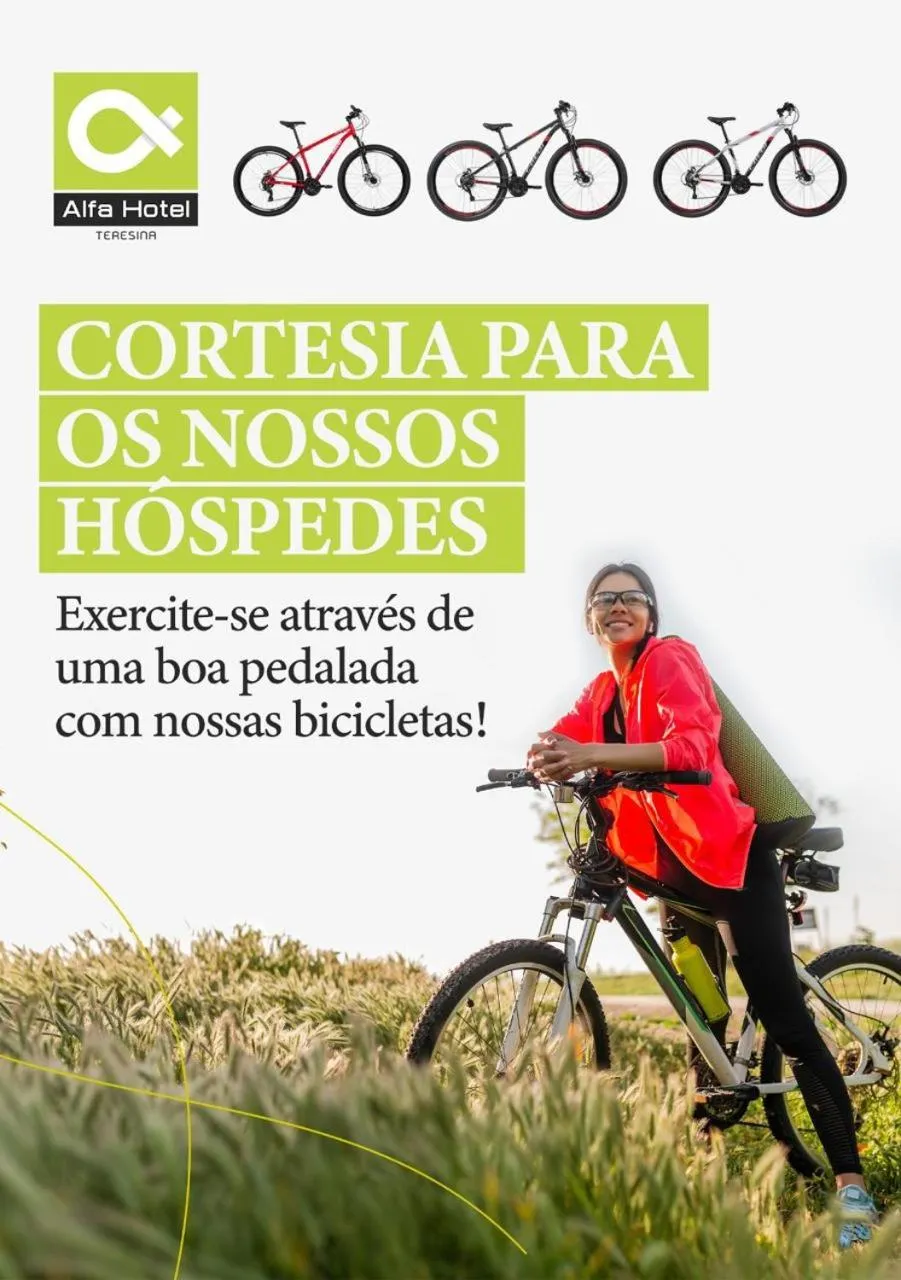Cycling in Alfa Hotel Teresina