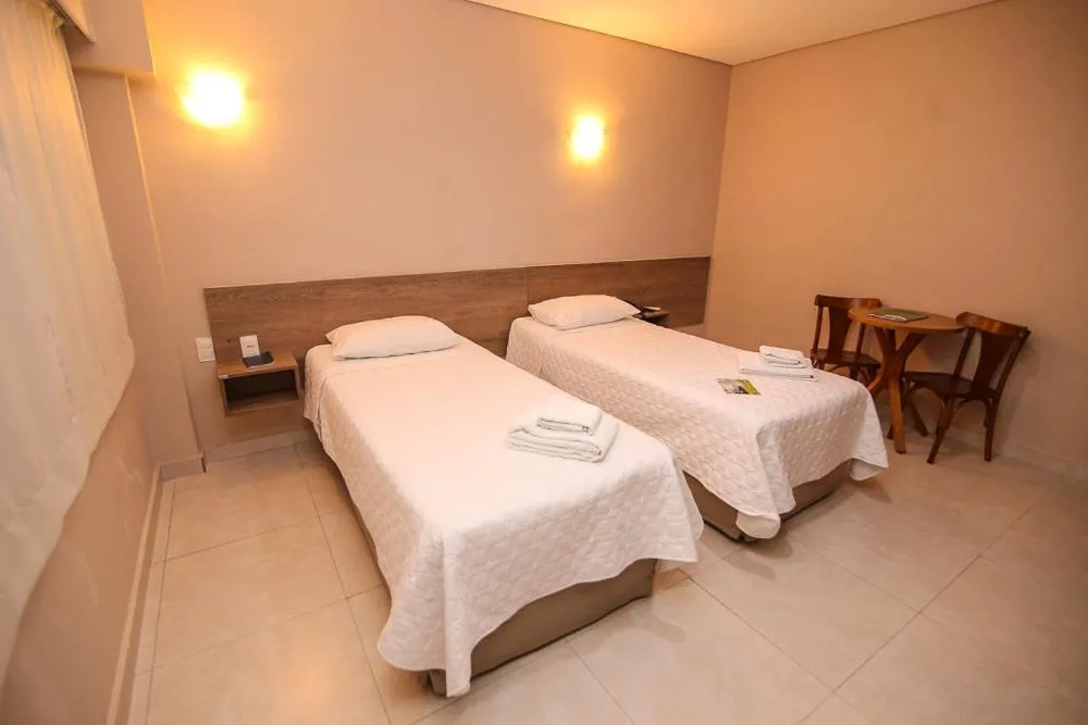 Bed in Alfa Hotel Teresina