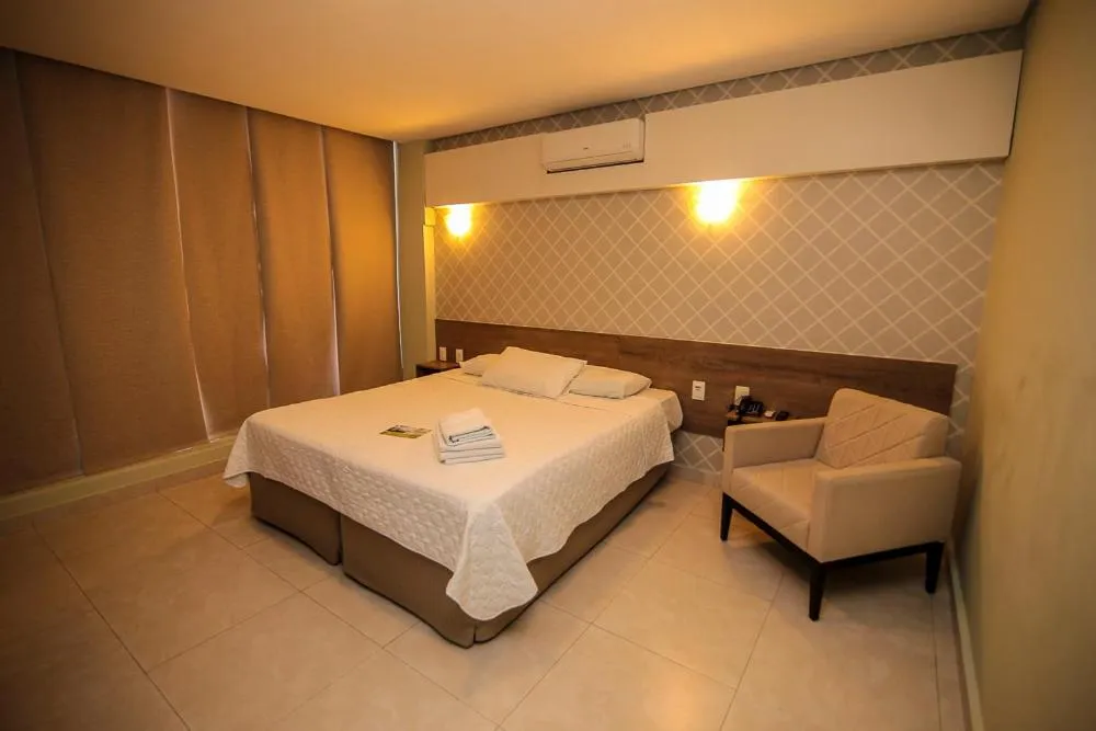 Bed in Alfa Hotel Teresina