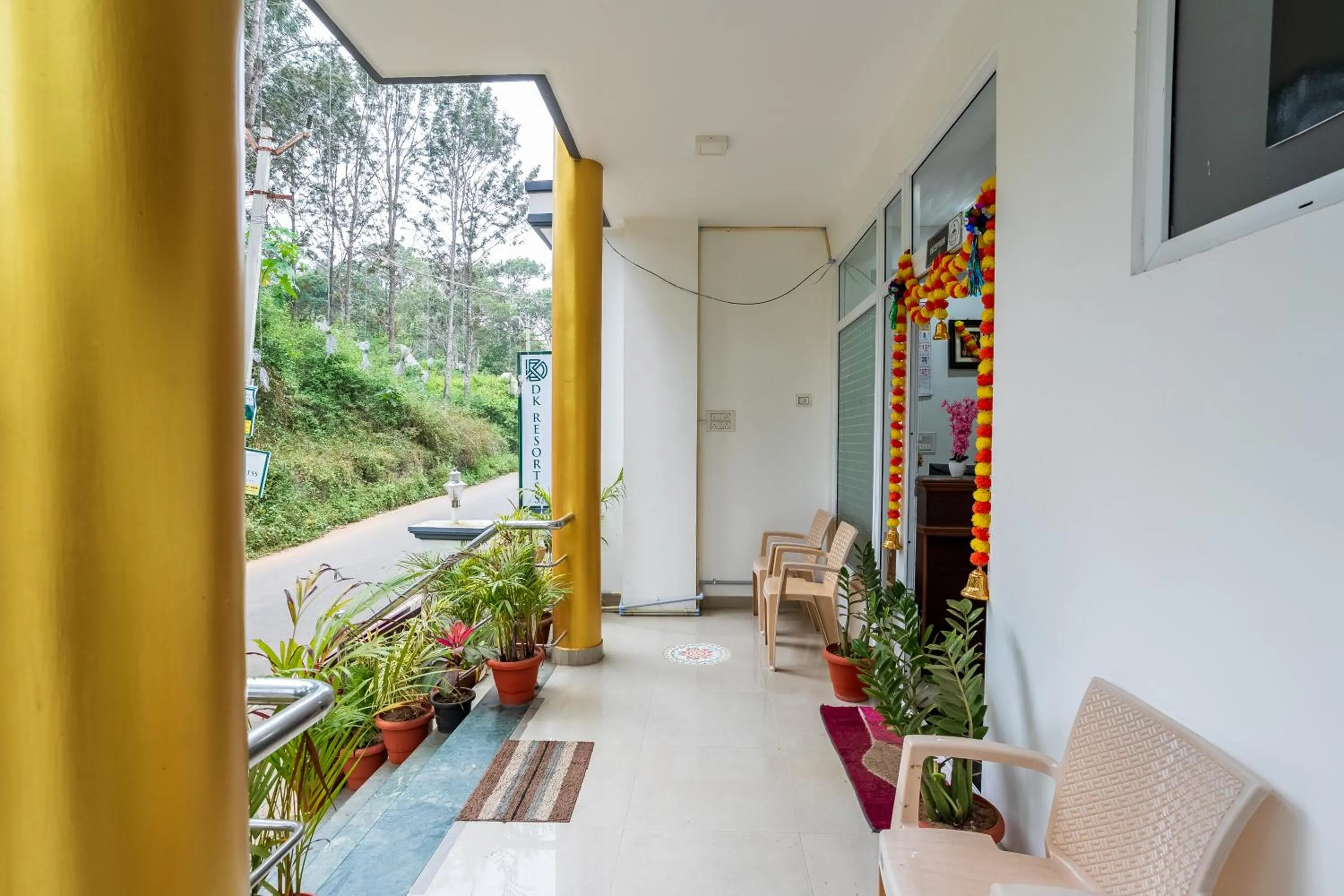 Facade/entrance in DK Resortss