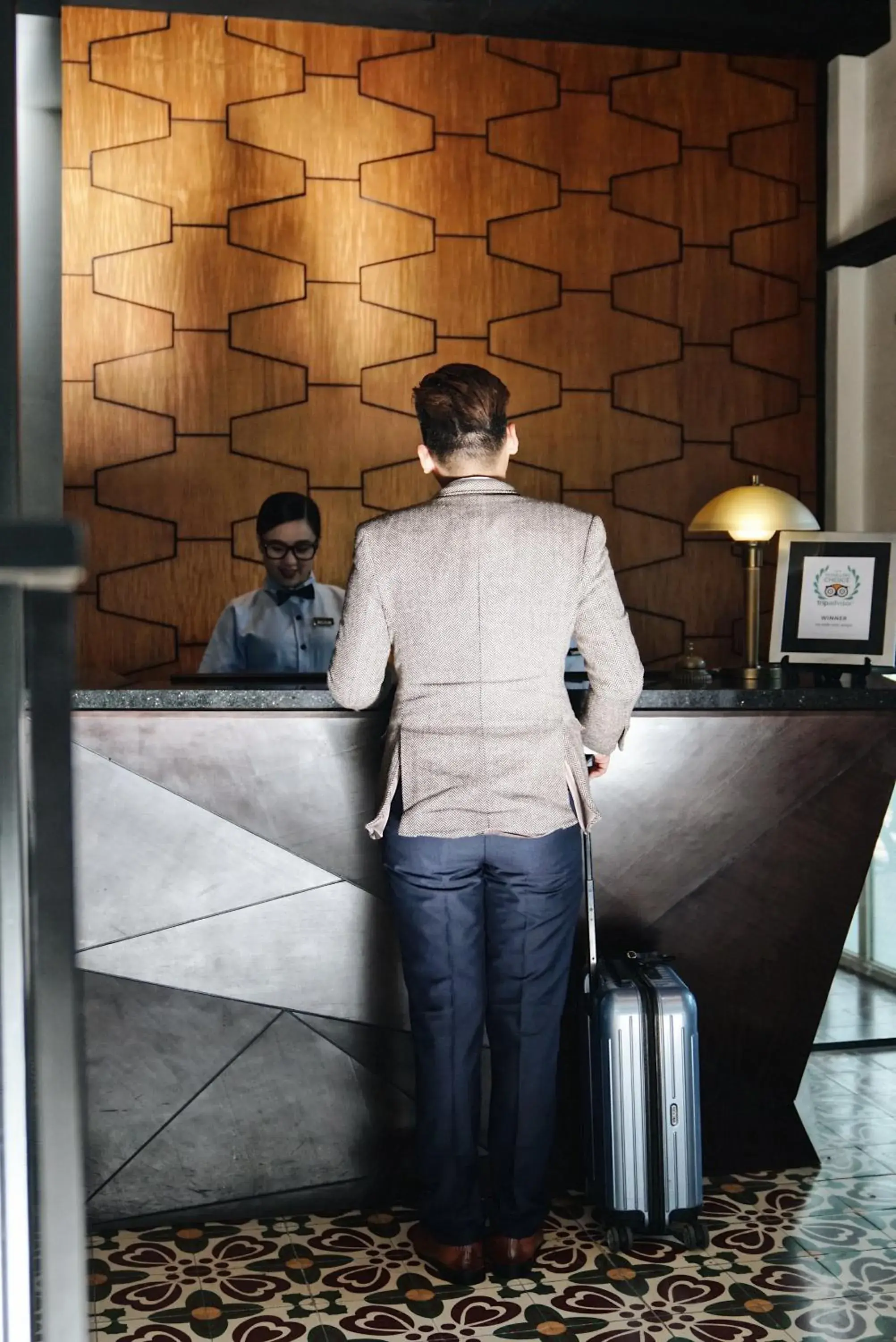 Lobby or reception in The Henry Hotel Manila Lobby or reception in The Henry Hotel Manila