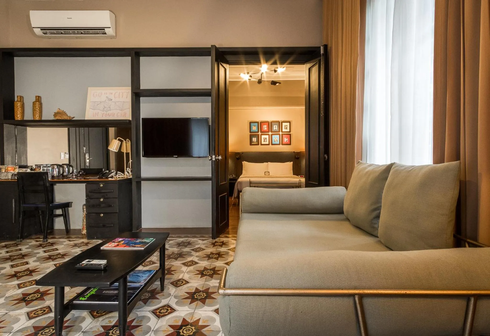 Living room in The Henry Hotel Manila