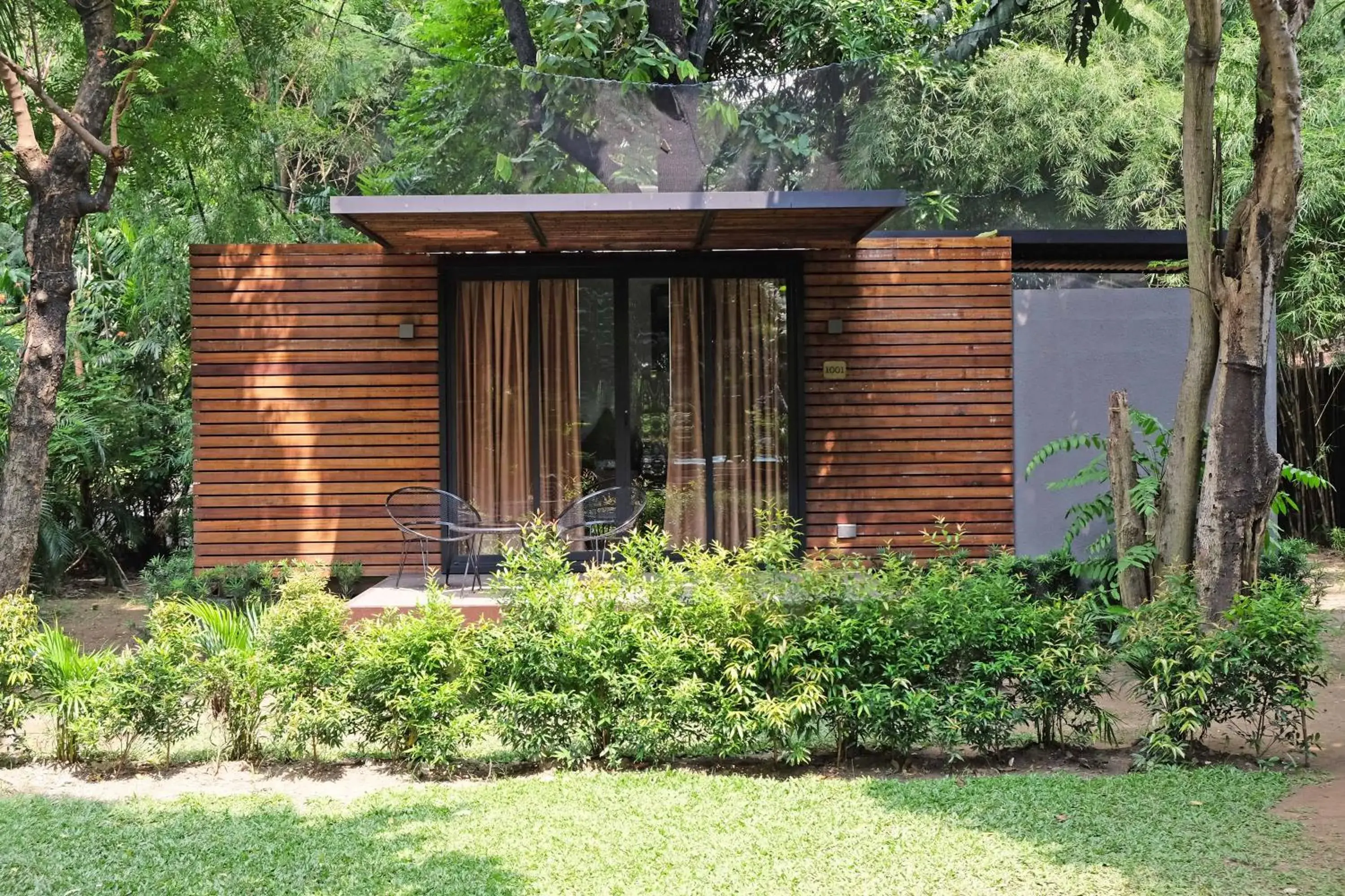 Garden view in The Henry Hotel Manila Garden view in The Henry Hotel Manila