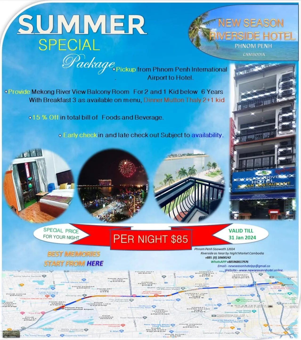 New Season Riverside Hotel