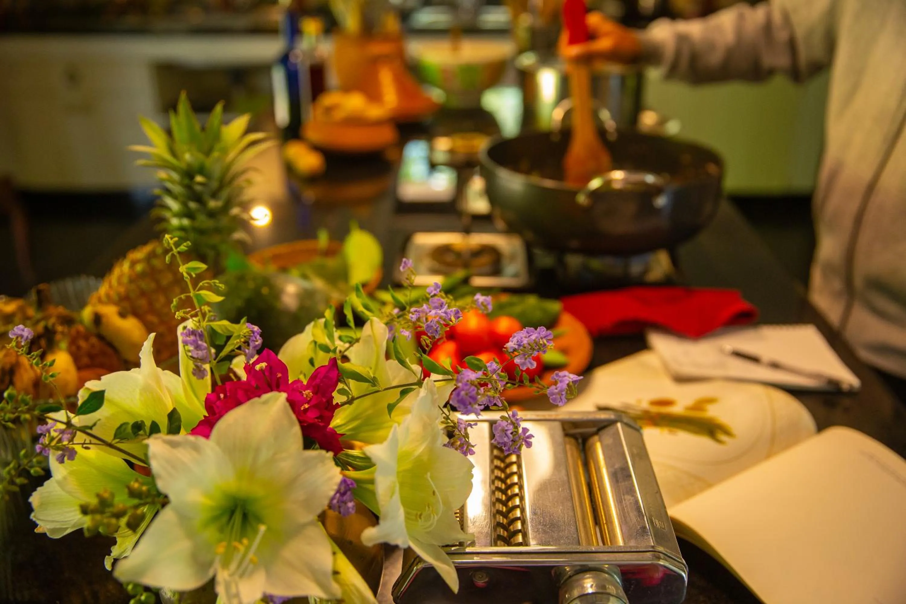 Food and drinks in Isla's Ridge - A CGH Earth SAHA Experience