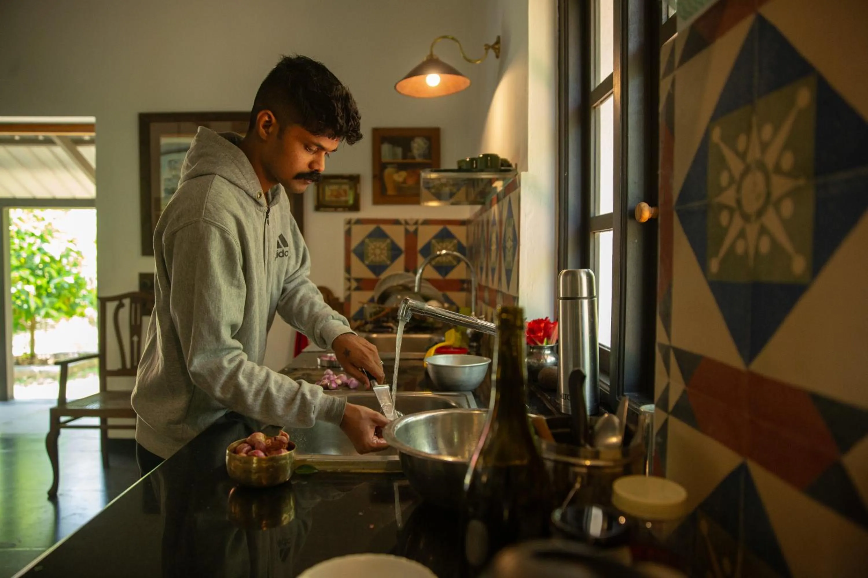 Kitchen or kitchenette in Isla's Ridge - A CGH Earth SAHA Experience