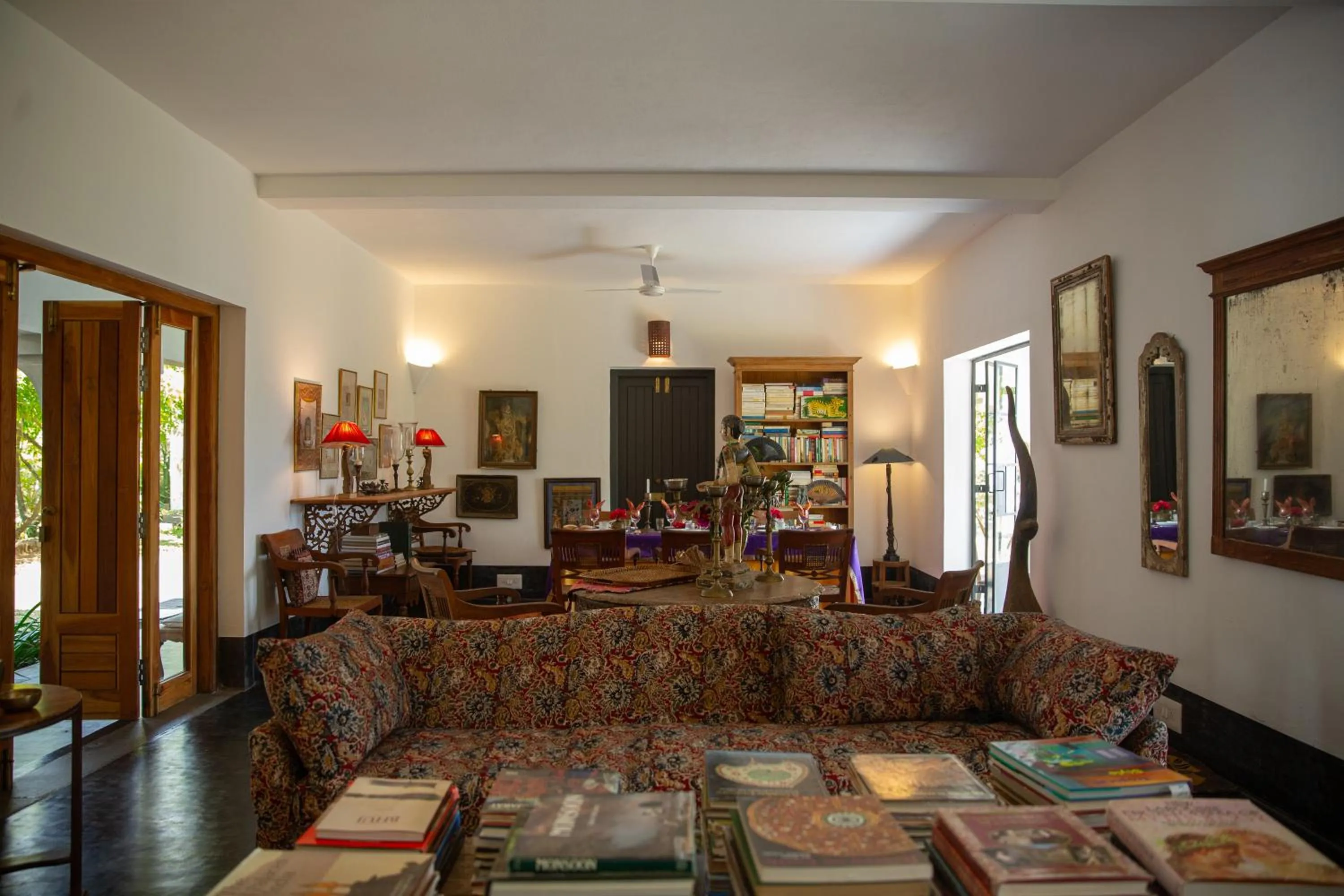 Library in Isla's Ridge - A CGH Earth SAHA Experience