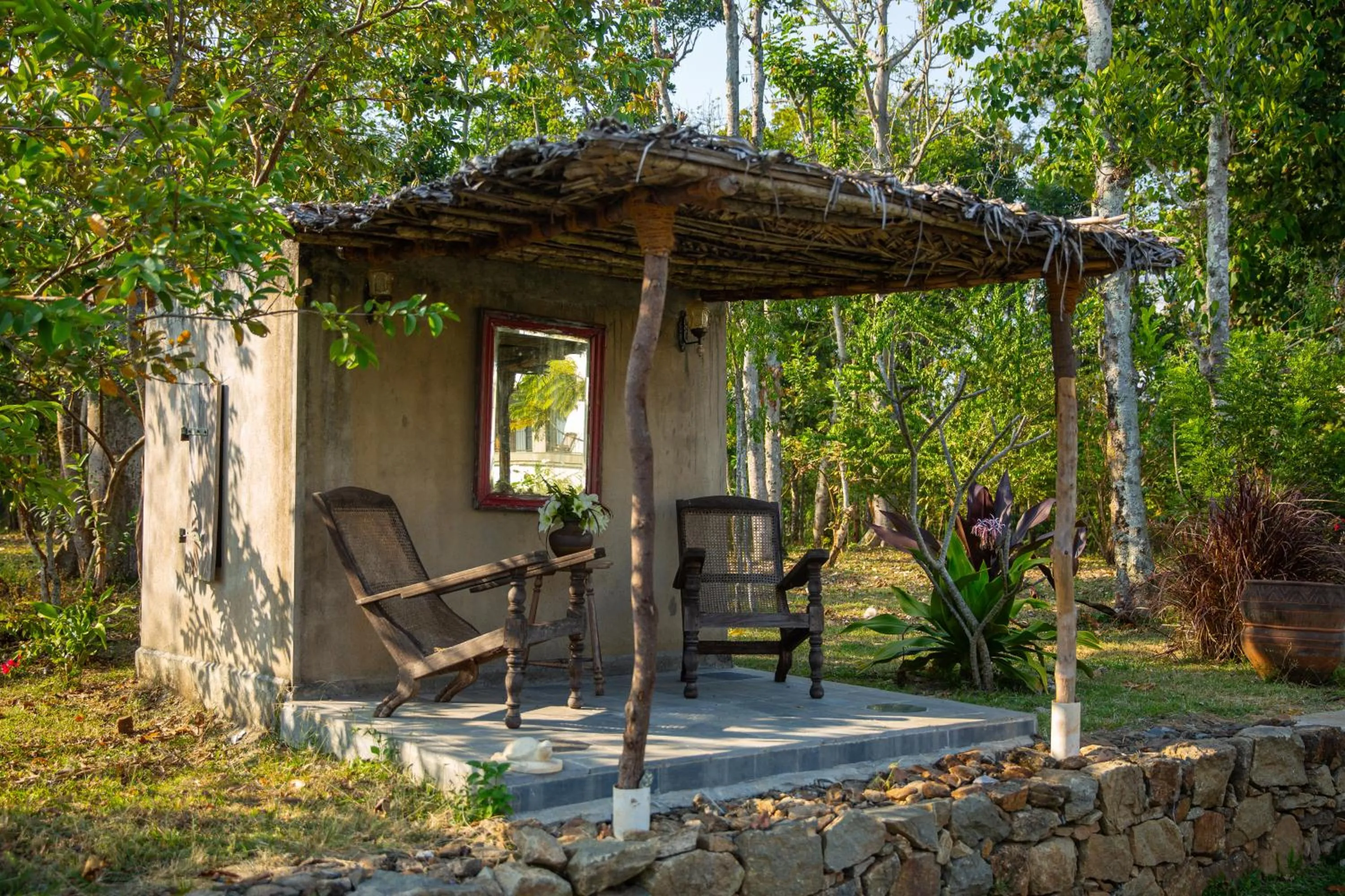 Garden in Isla's Ridge - A CGH Earth SAHA Experience