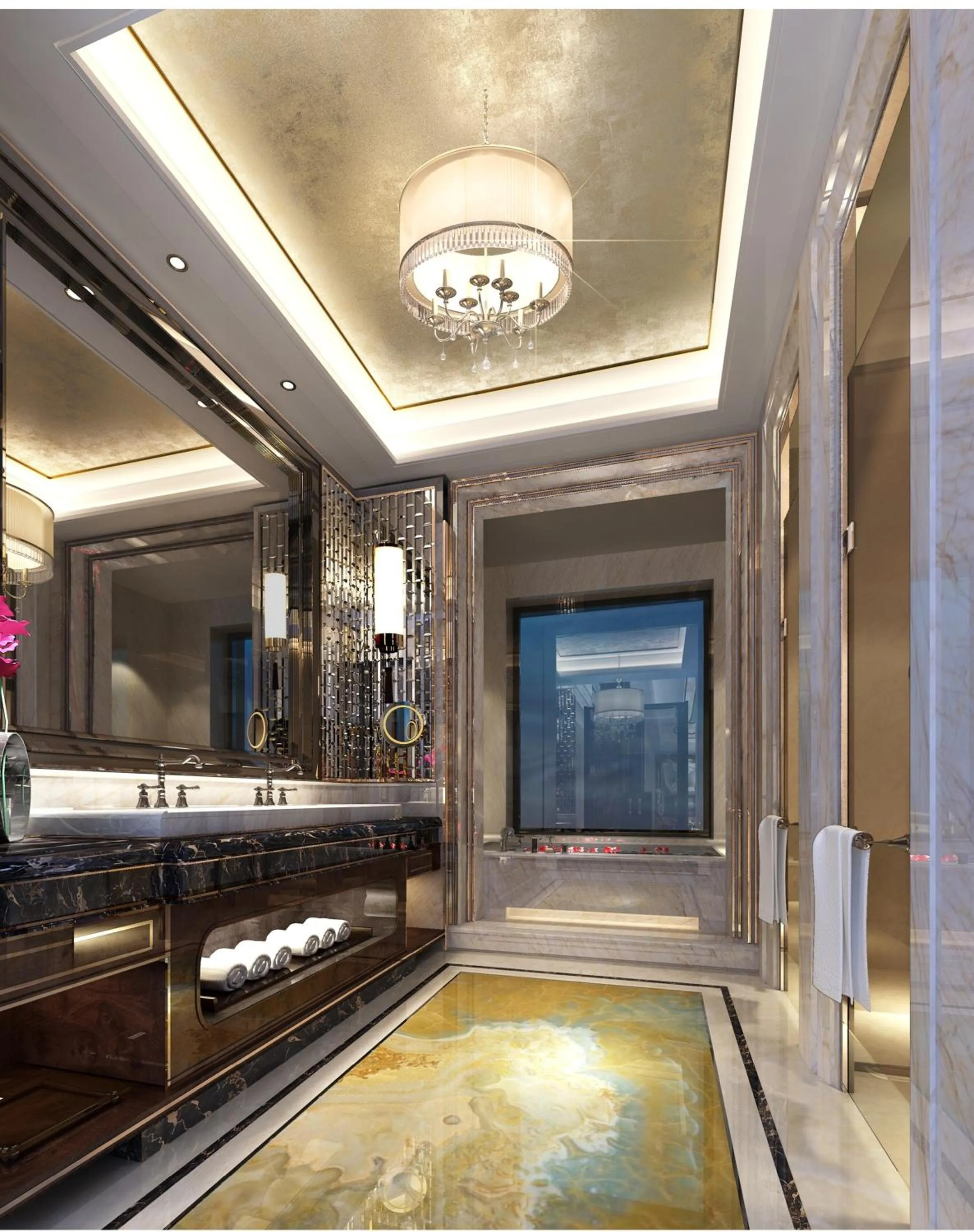 Bathroom in Wanda Realm Longyan