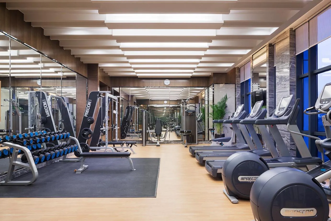 Fitness centre/facilities in Wanda Realm Longyan