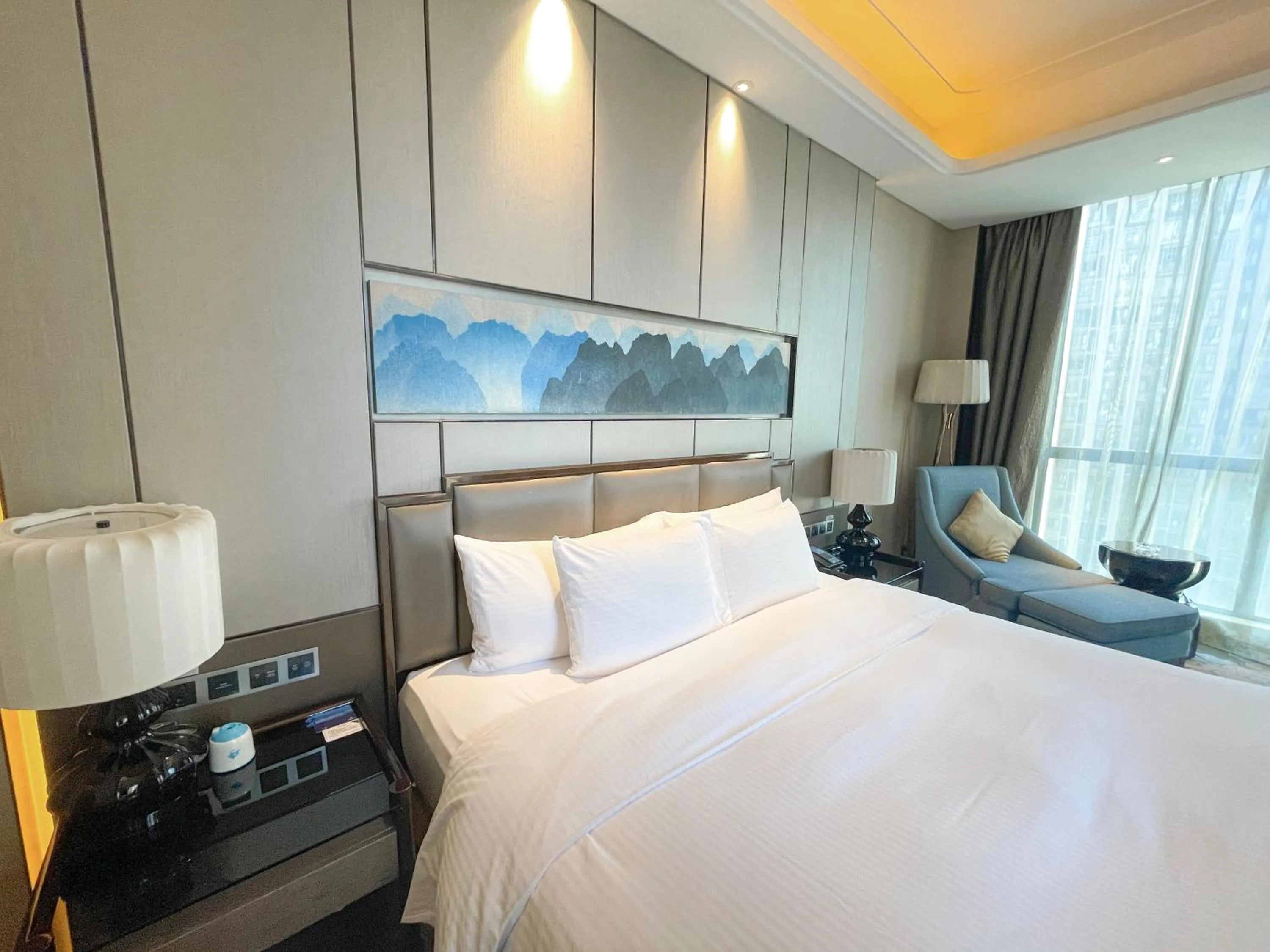 Bed in Wanda Realm Longyan