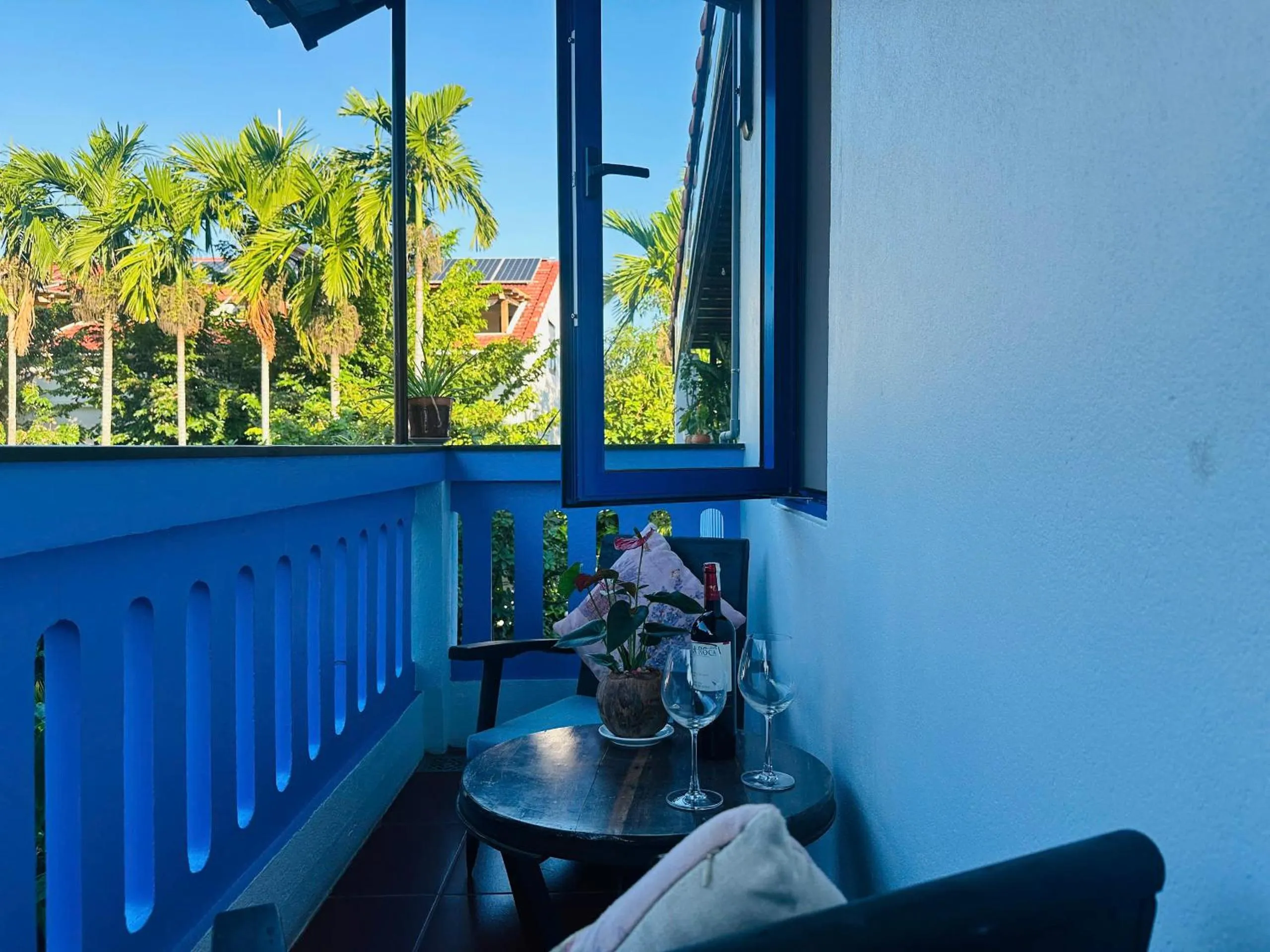 Balcony/Terrace in Local Beach Homestay