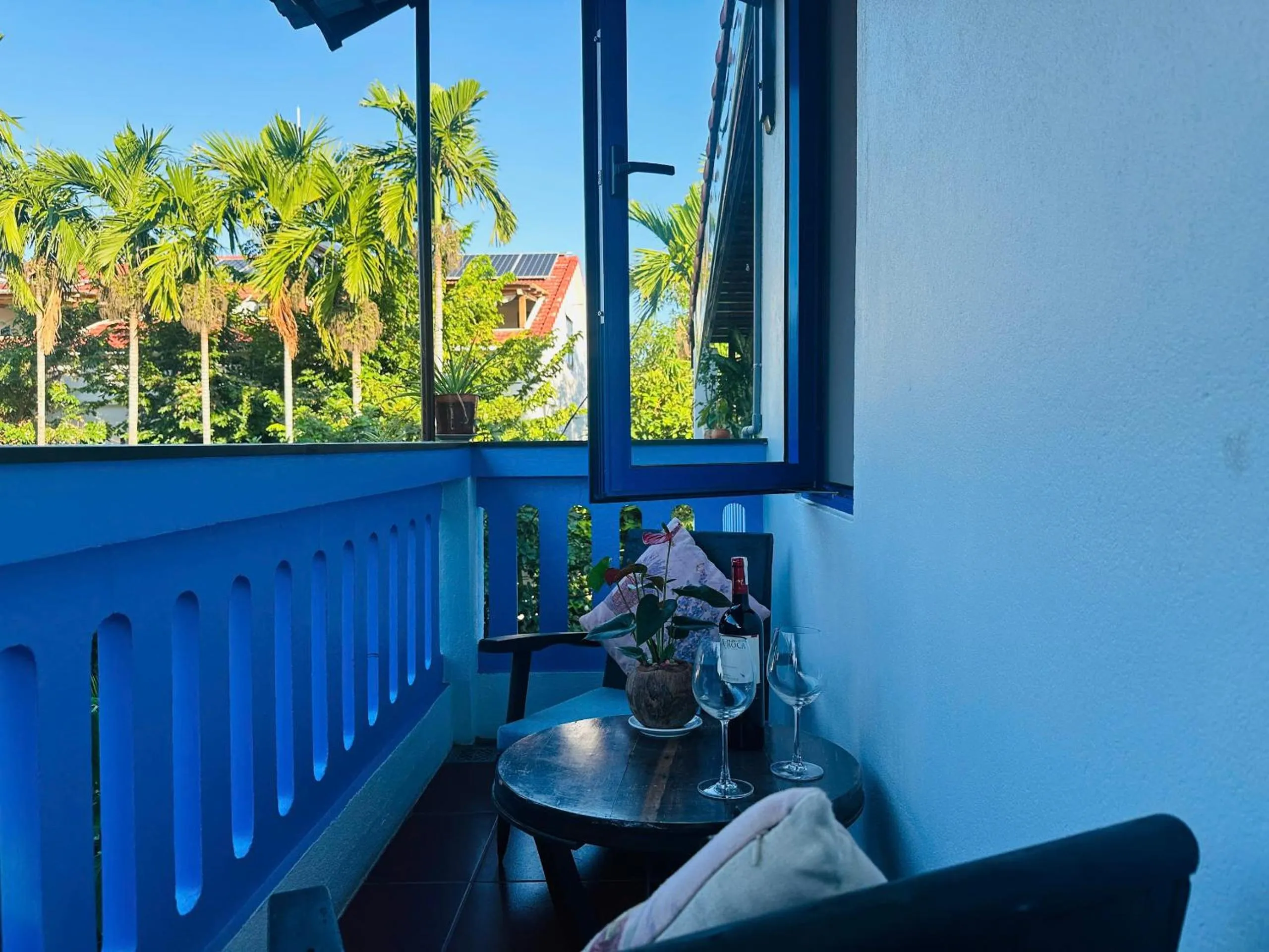 Balcony/Terrace in Local Beach Homestay