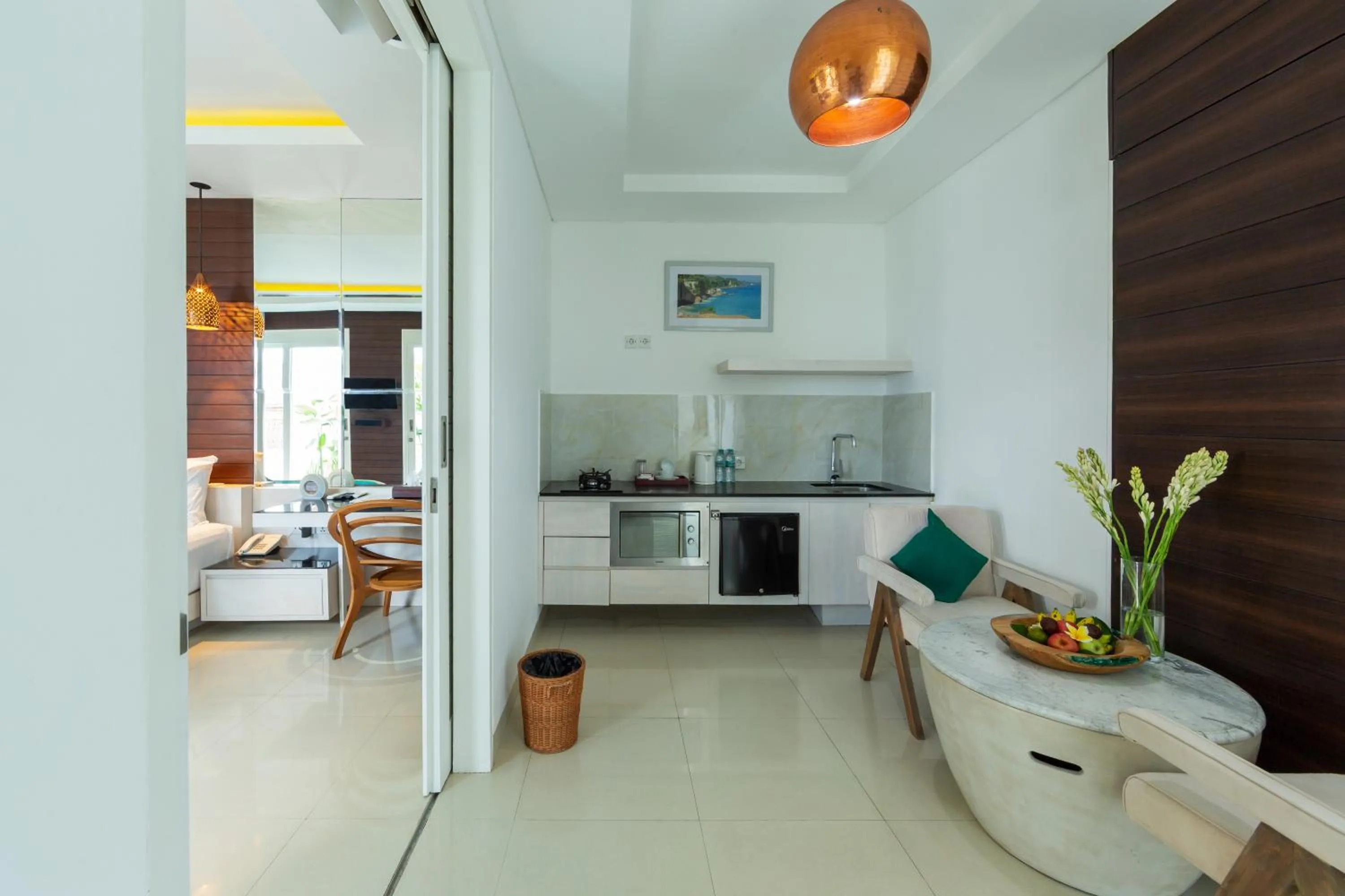 kitchen in Bajra Bali Villa Seminyak