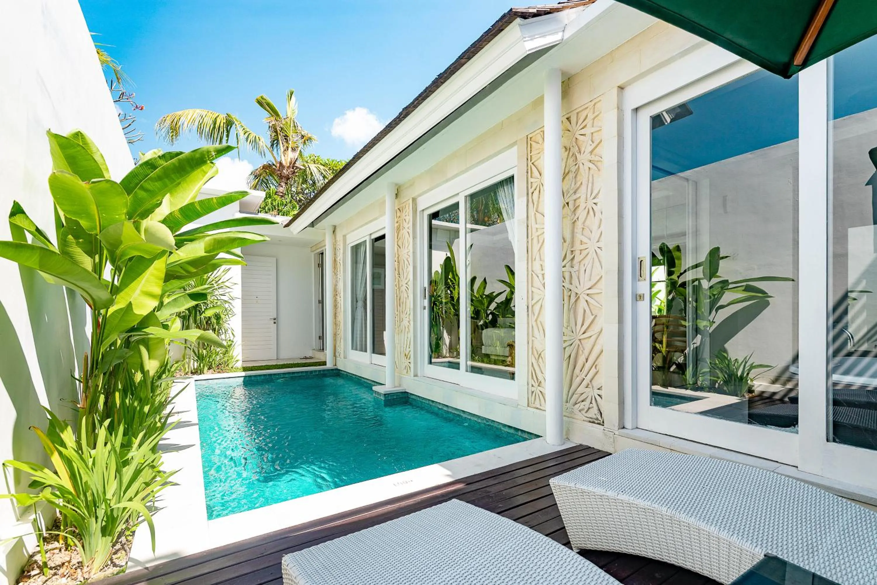 Swimming pool in Bajra Bali Villa Seminyak