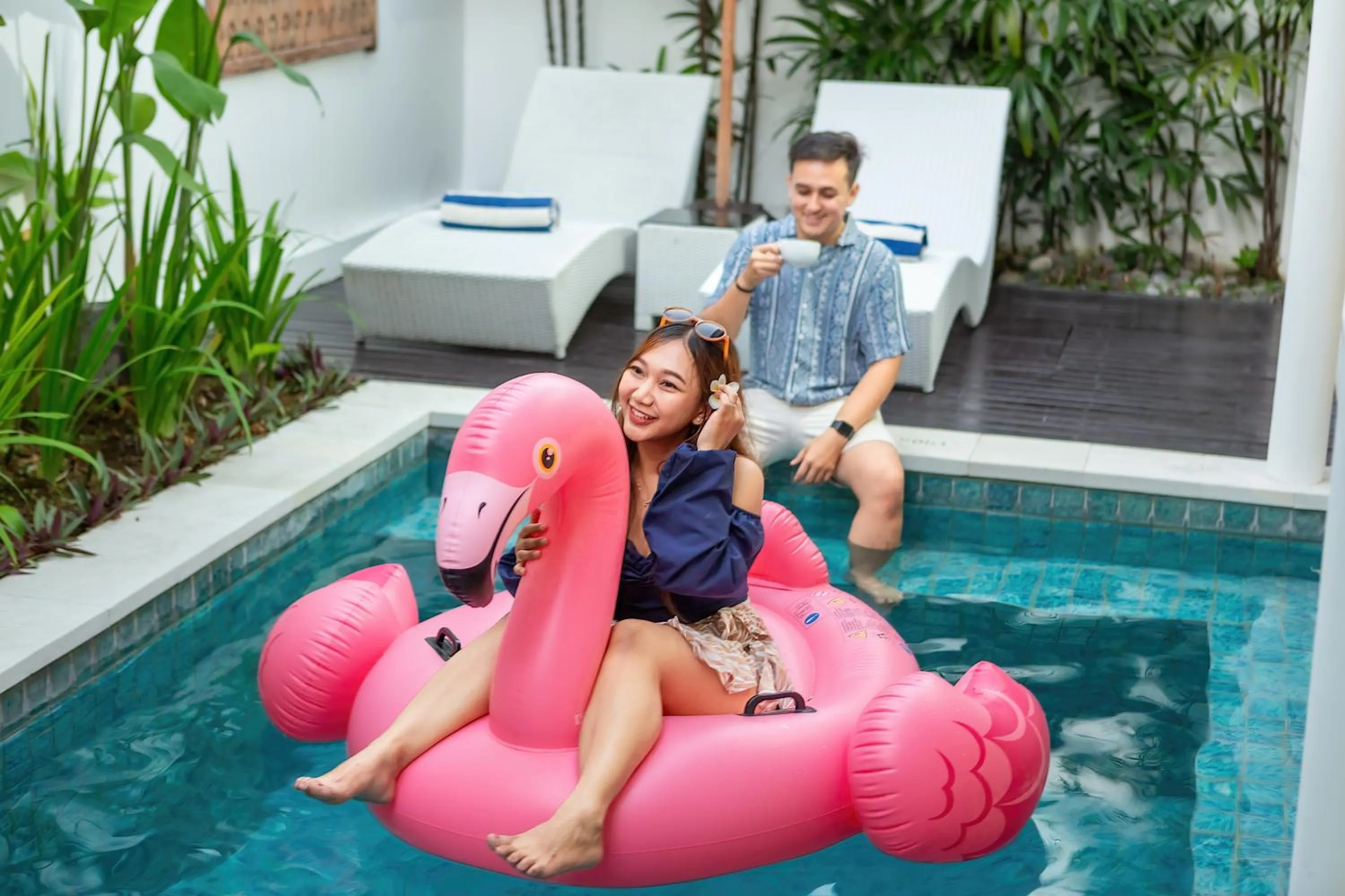 Pool view in Bajra Bali Villa Seminyak