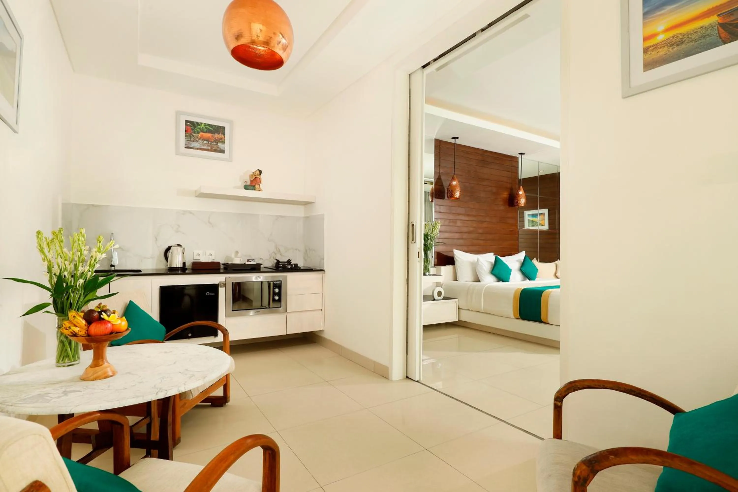 Living room in Bajra Bali Villa Seminyak