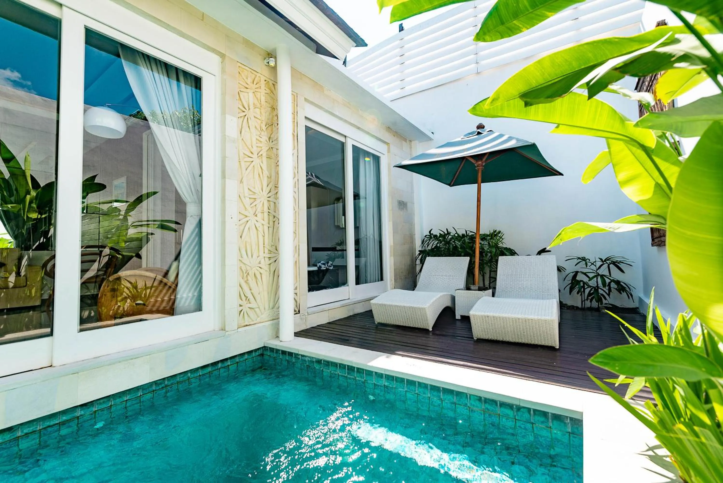 Pool view in Bajra Bali Villa Seminyak