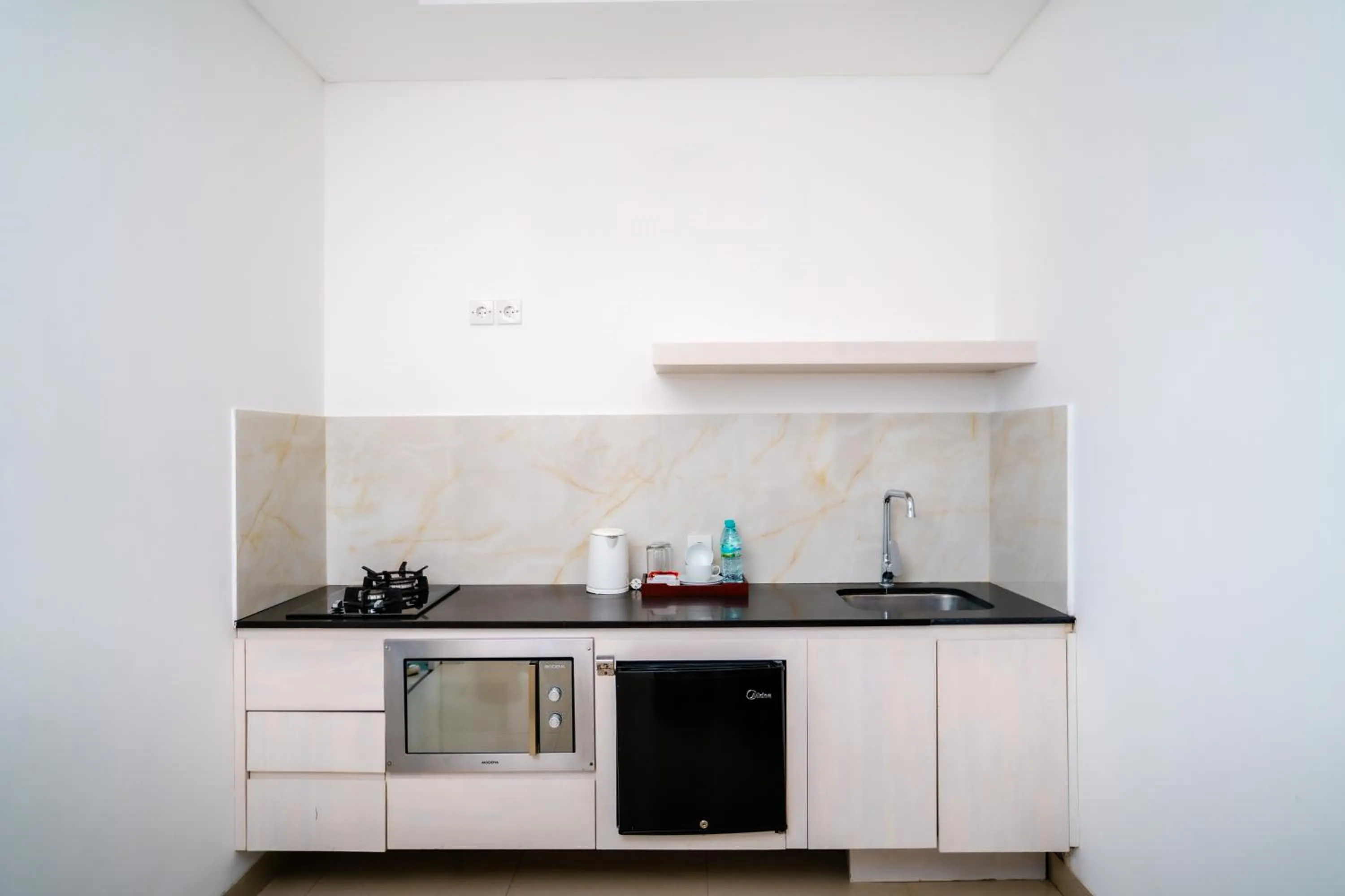 Kitchen or kitchenette in Bajra Bali Villa Seminyak