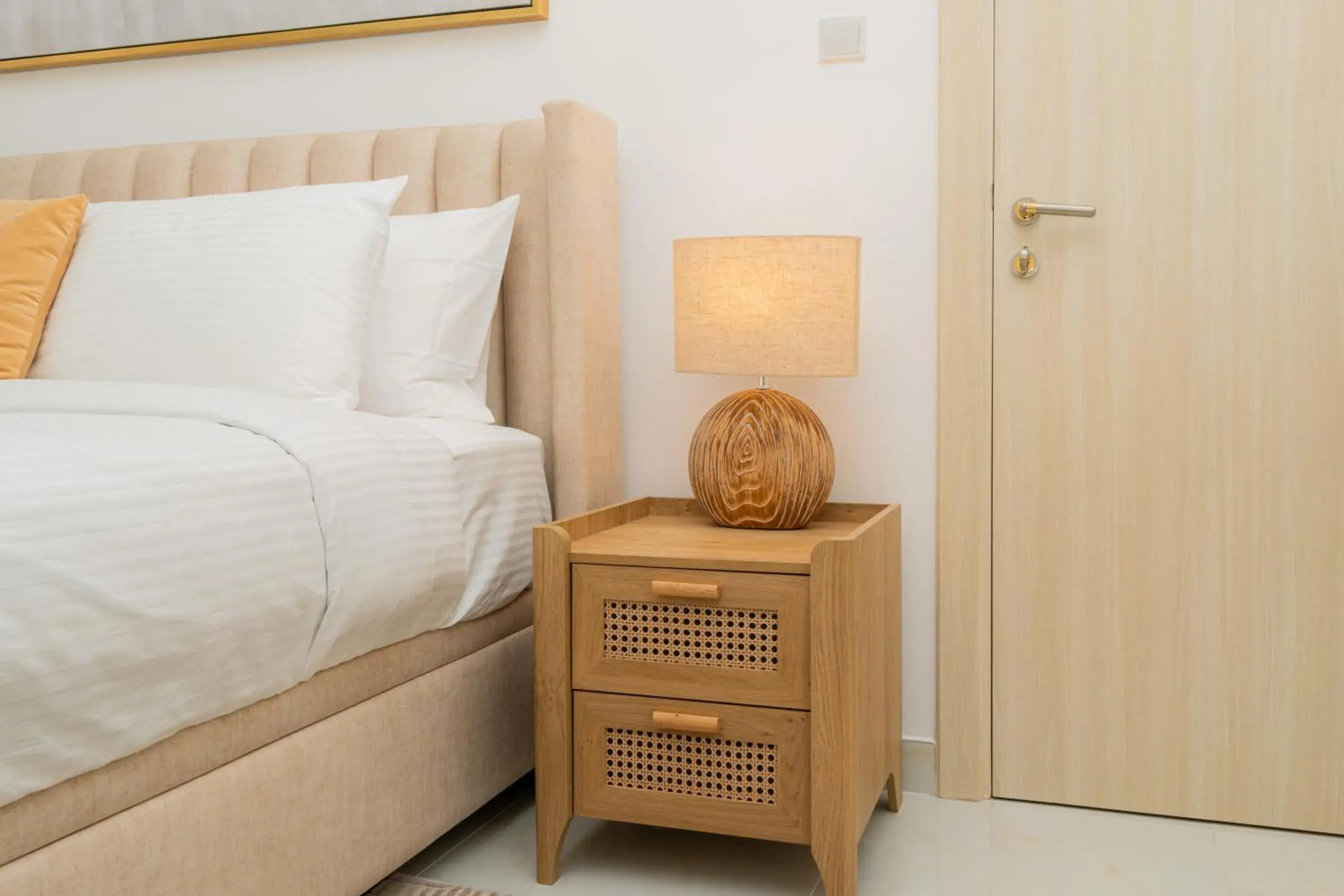 Photo of the whole room, Bed in Dubai Marina - 1BHK Apartment Photo of the whole room, Bed in Dubai Marina - 1BHK Apartment