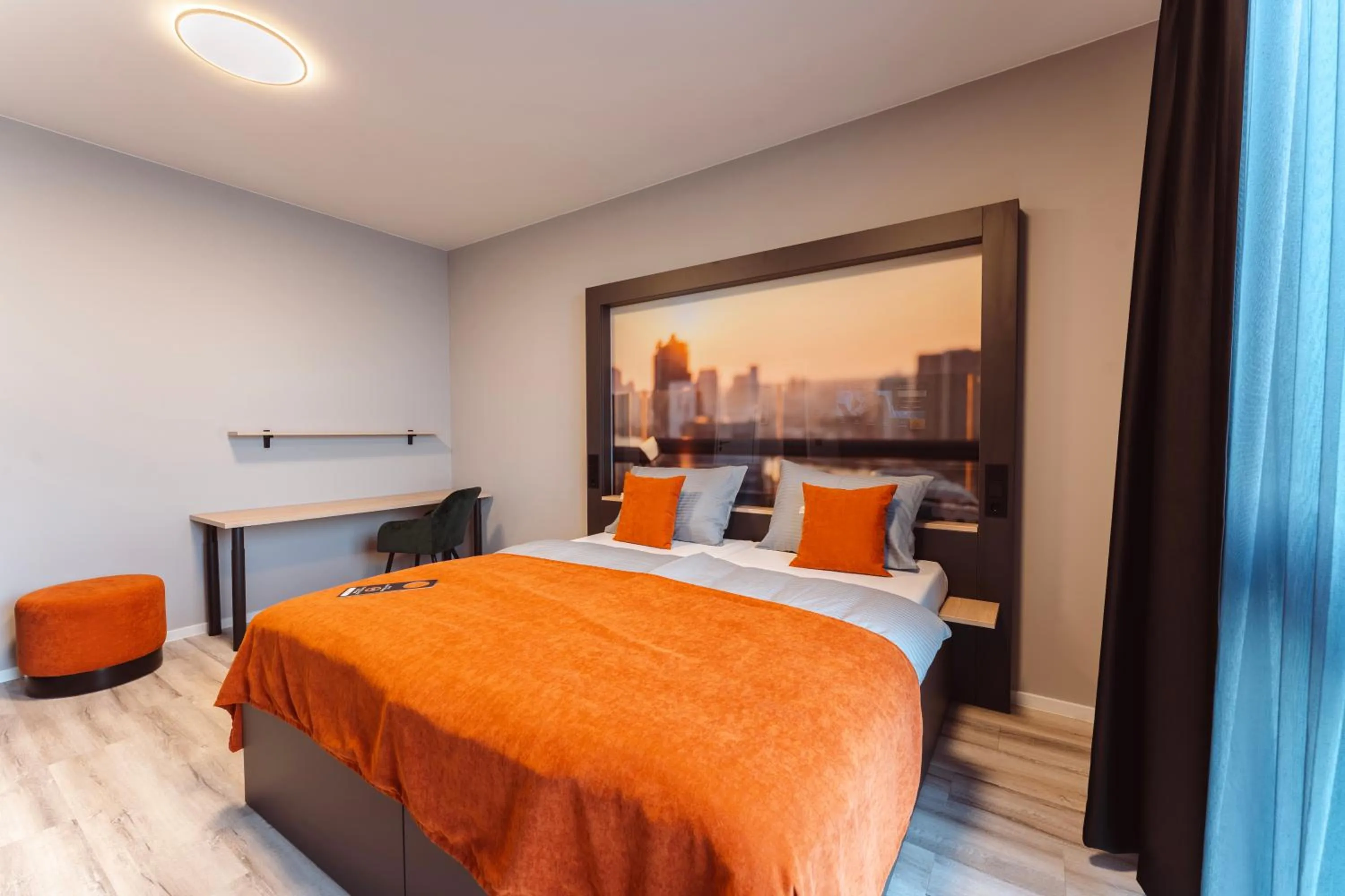 Bedroom, Bed in JustStay München Hotel & Apartments