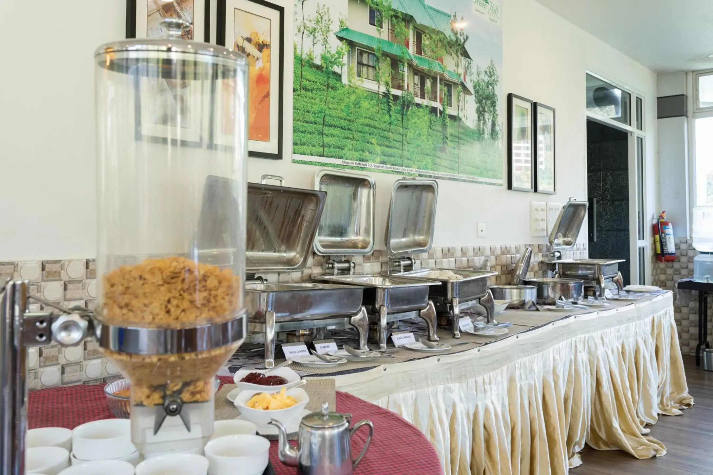 Buffet breakfast in Monsoon Grande Buffet breakfast in Monsoon Grande