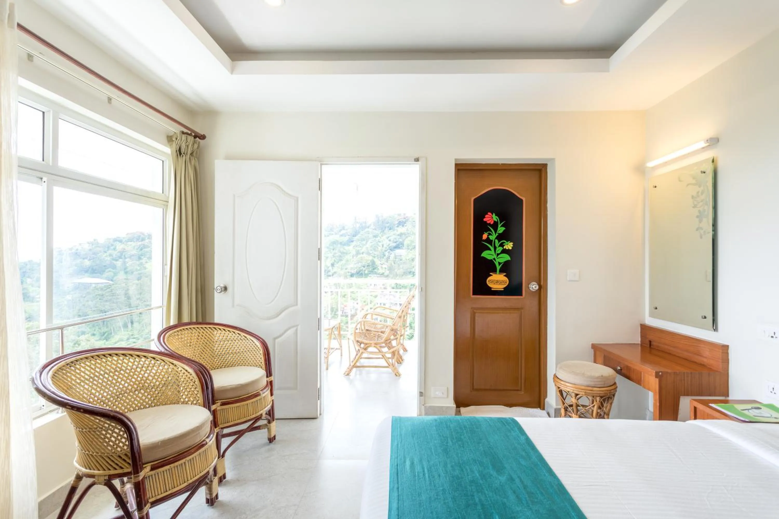 Photo of the whole room, Bed in Monsoon Grande