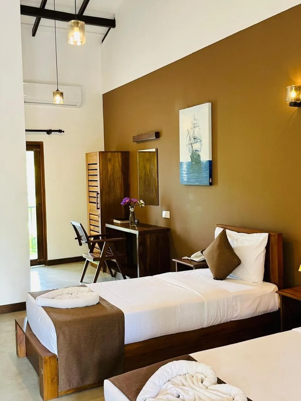 Bed in Hotel Heladiv